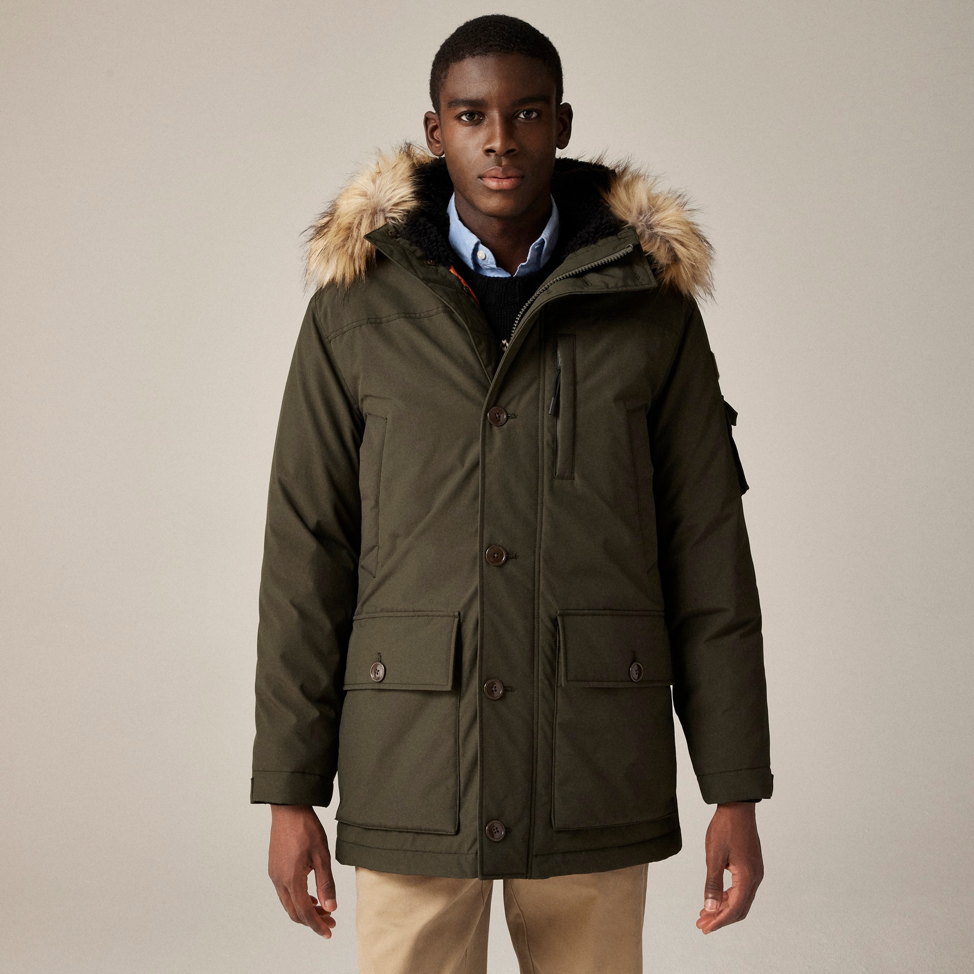 mens Nordic parka with  PrimaLoft&reg;