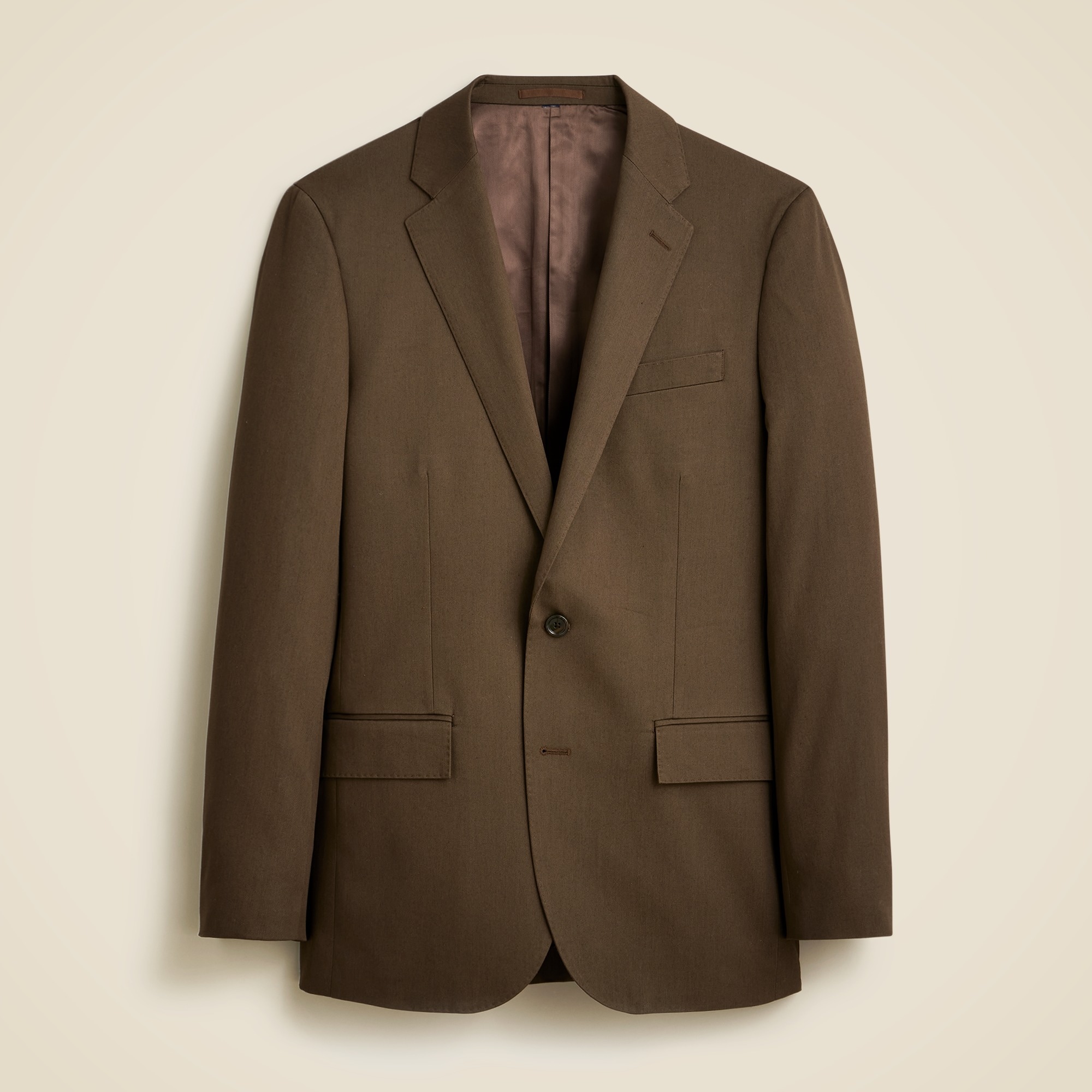 mens Ludlow Slim-fit suit jacket in Italian chino