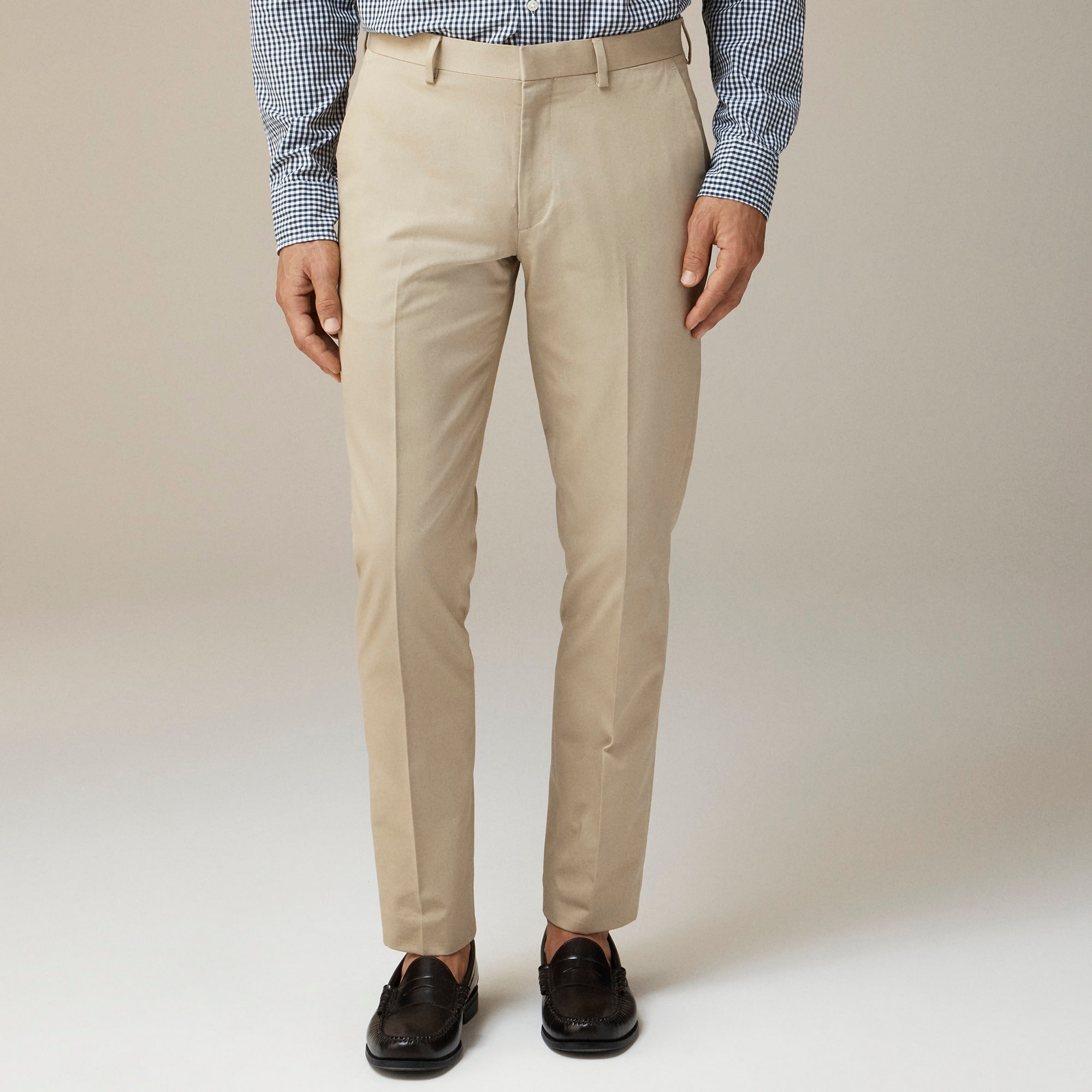 mens Ludlow Slim-fit suit pant in Italian chino