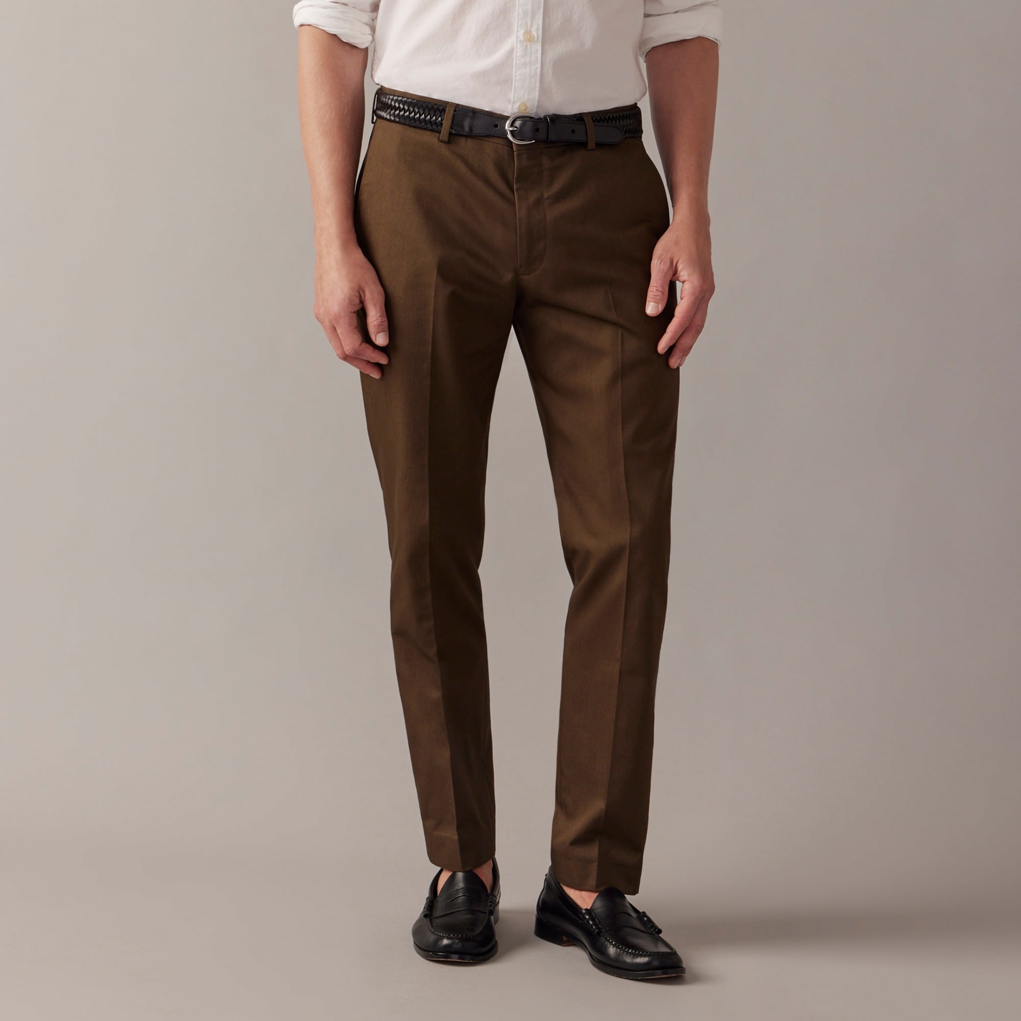 mens Ludlow Slim-fit suit pant in Italian chino