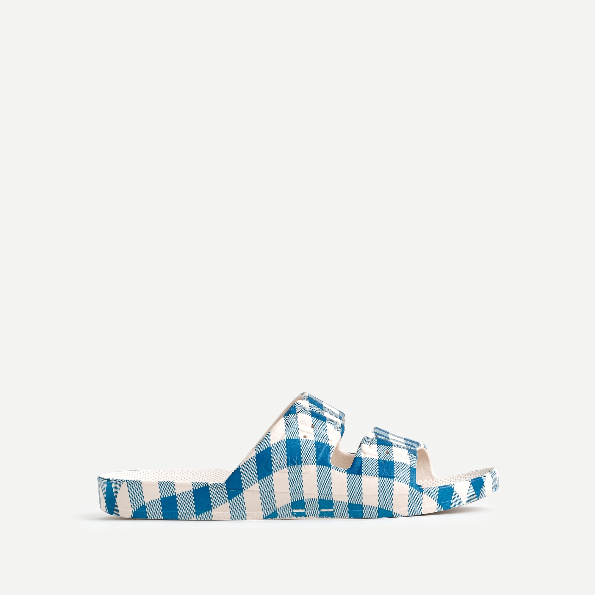  Freedom Moses X J.Crew gingham slides