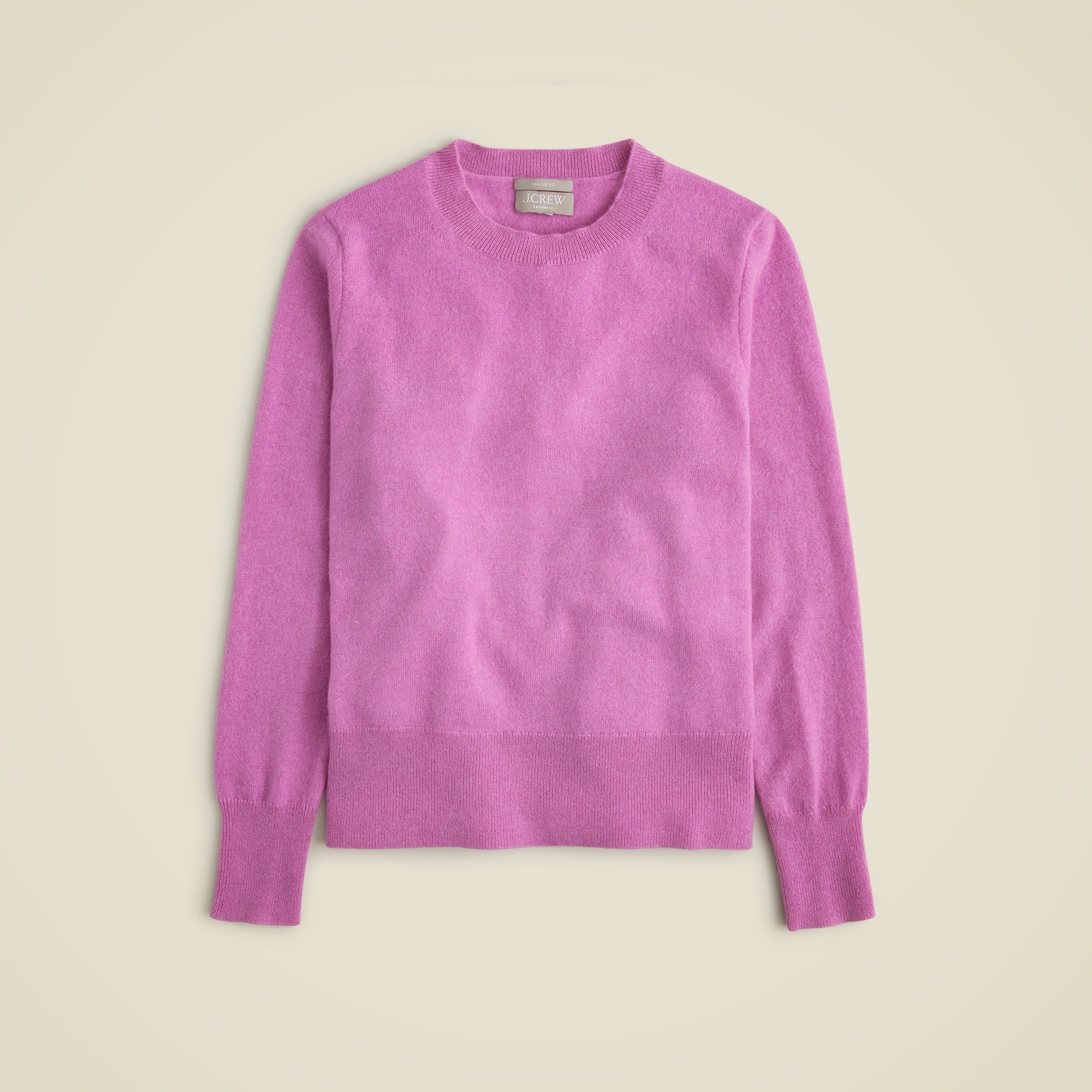 womens Cashmere classic-fit crewneck sweater