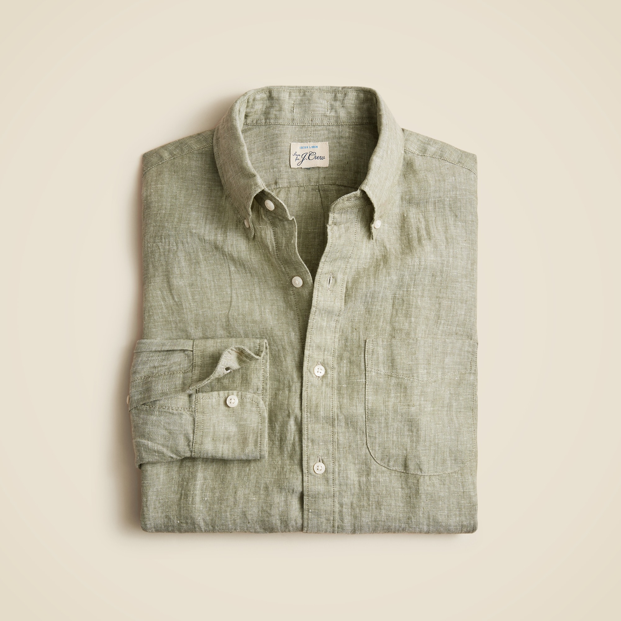 mens Baird McNutt Irish linen shirt