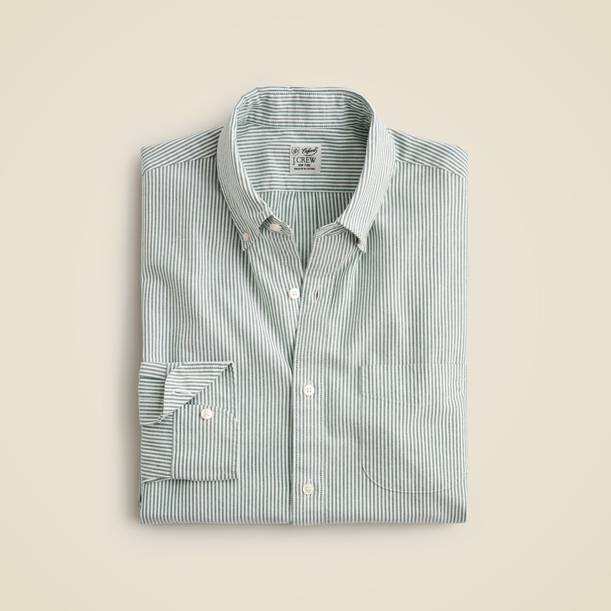 mens Broken-in organic cotton oxford shirt