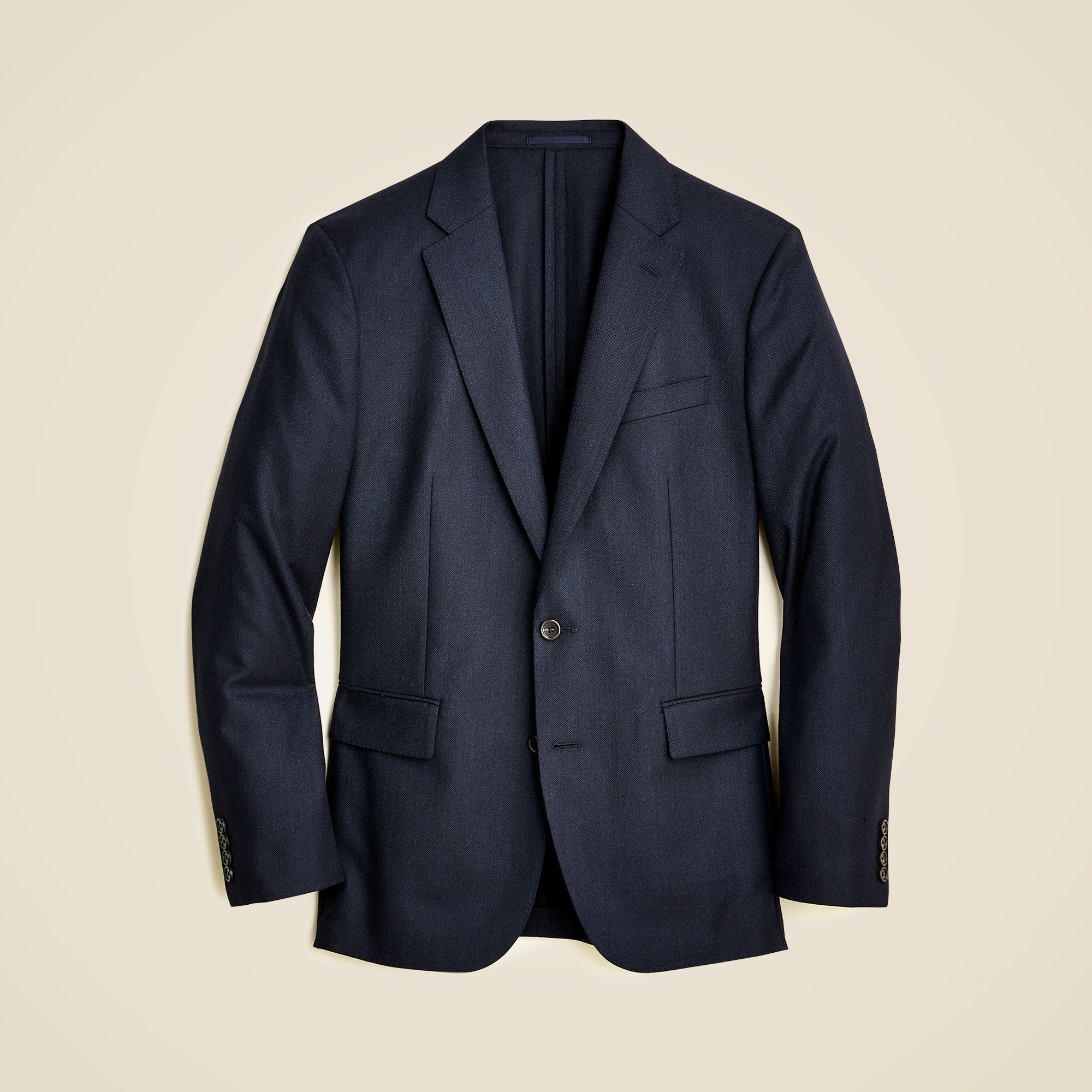  Ludlow Slim-fit suit jacket in English cotton-wool blend