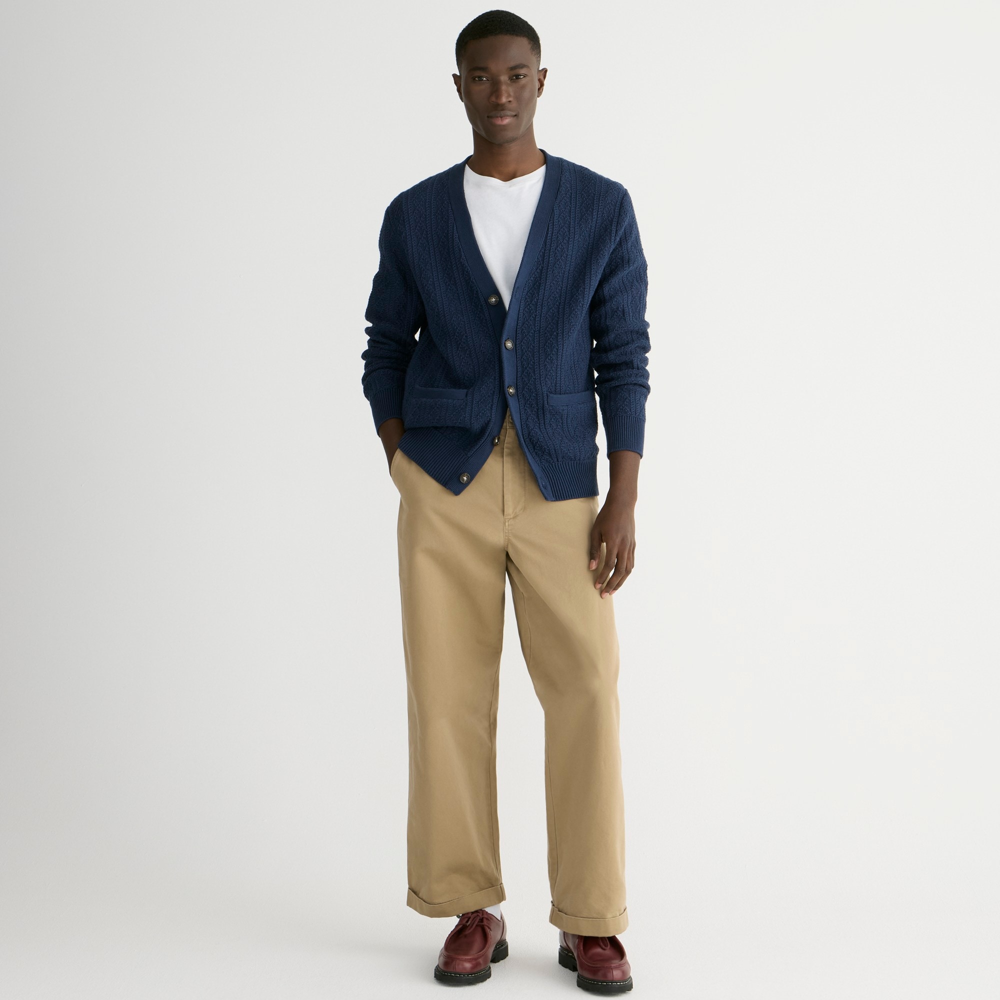 Giant-fit chino pant