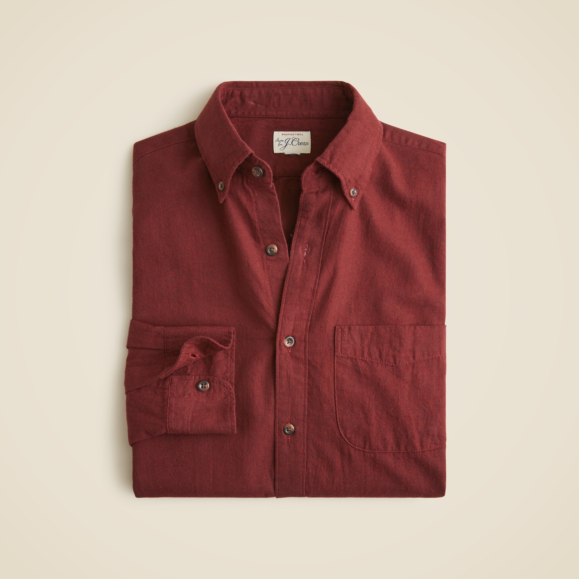 mens Brushed twill shirt