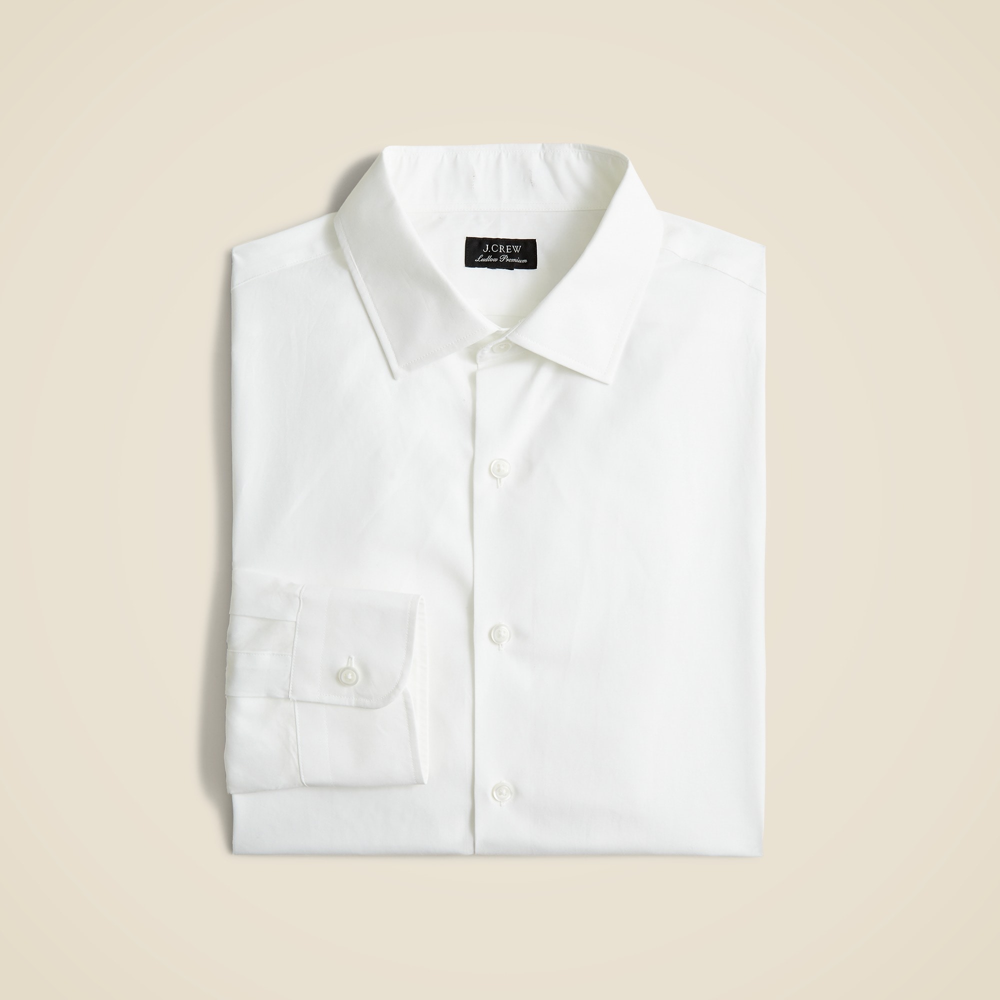 mens Ludlow Premium fine cotton dress shirt