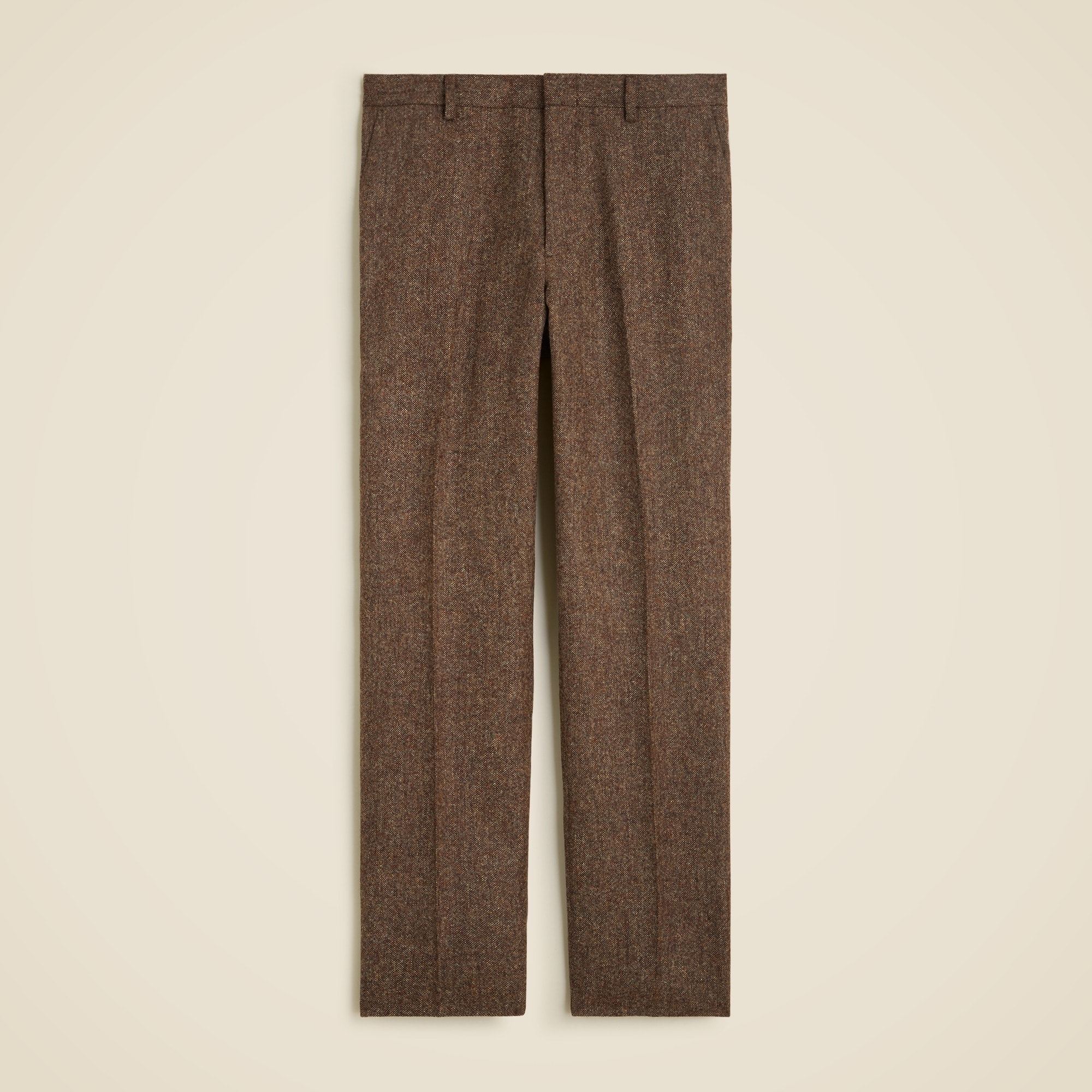 mens Ludlow Slim-fit suit pant in English wool tweed