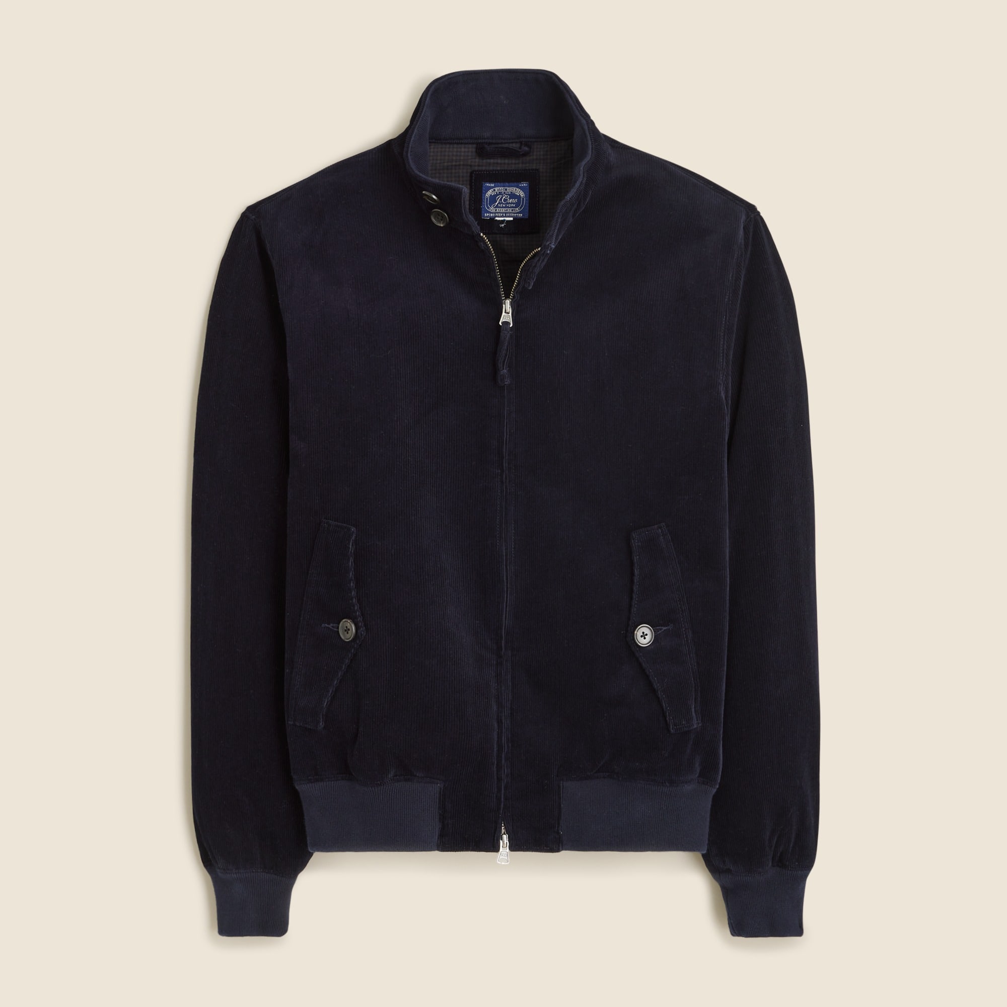 mens Harrington jacket in cotton corduroy