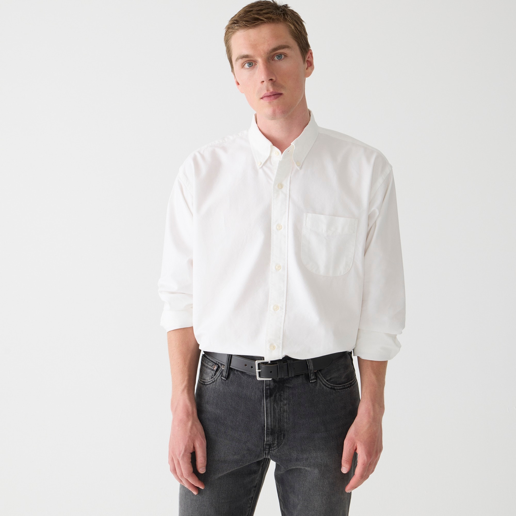 mens Giant-fit oxford shirt