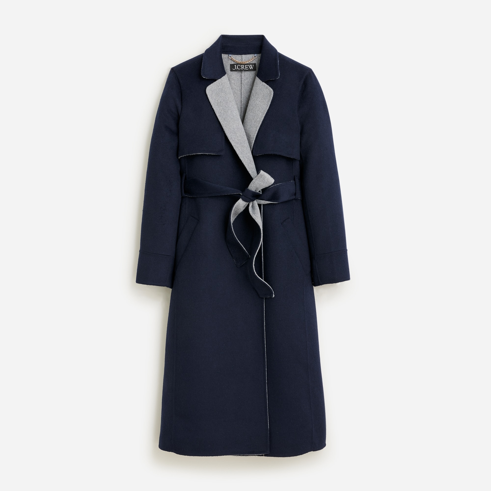  Harriet trench coat in double-faced blend