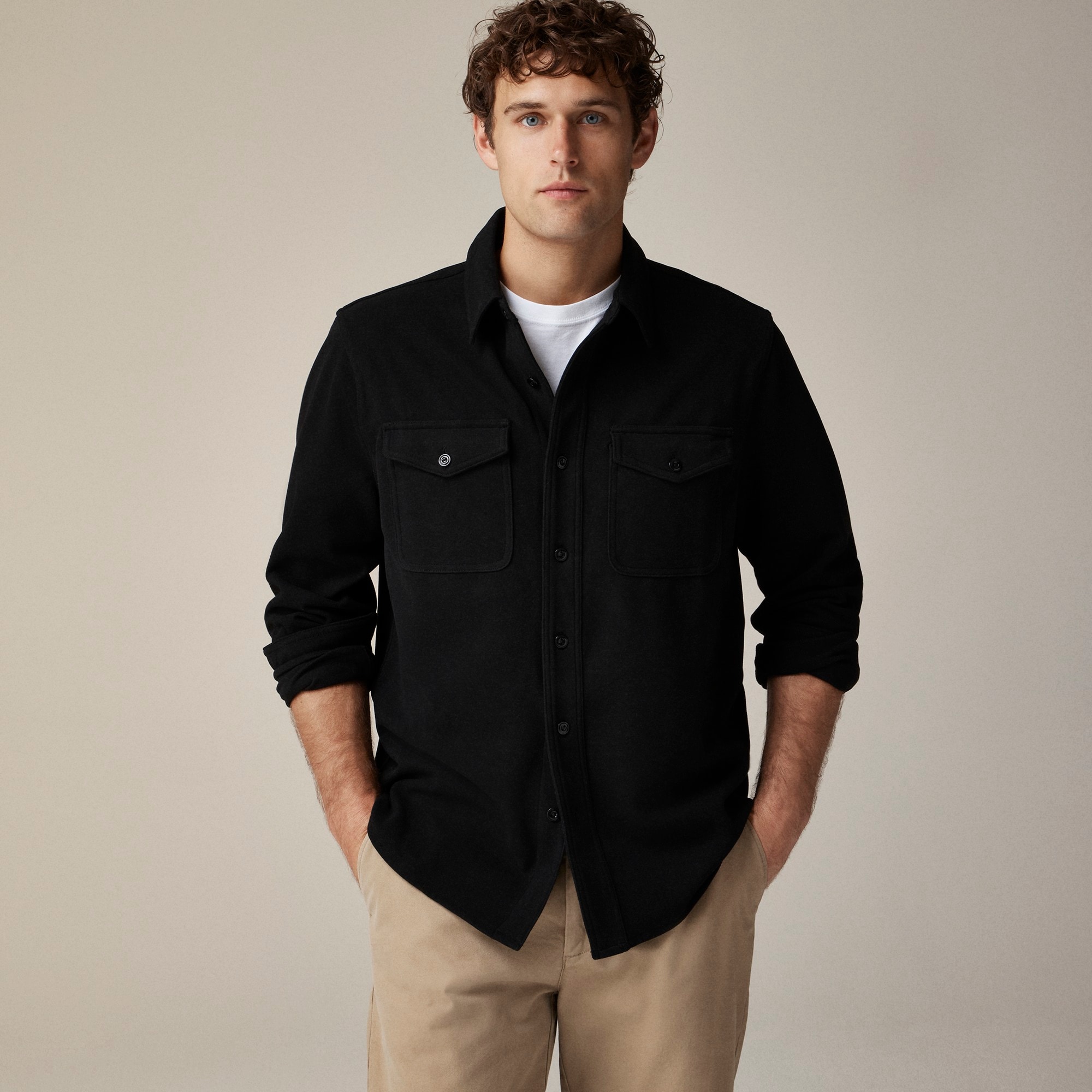 mens Seaboard soft-knit shirt