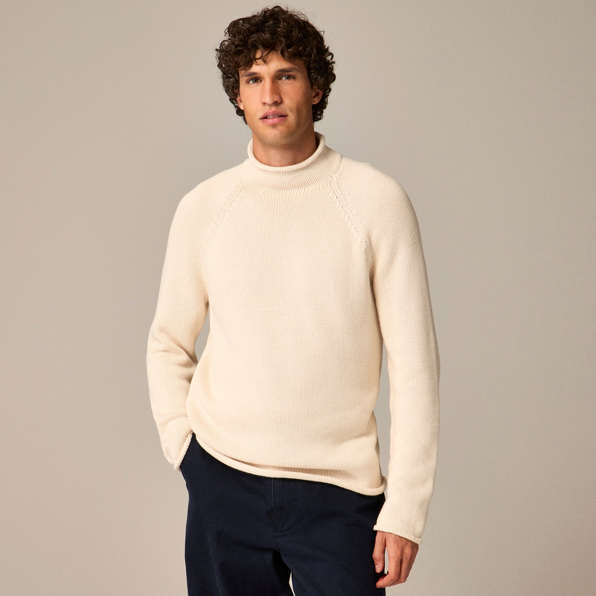 mens 1988 Rollneck&trade; sweater in cotton