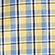 Slim Secret Wash cotton poplin shirt TERRY YELLOW BLUE