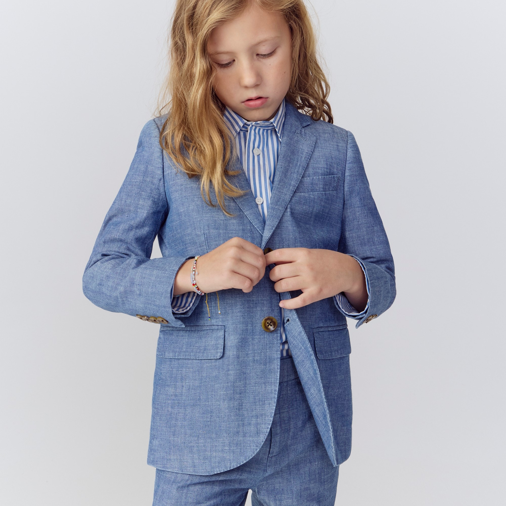 boys Boys' Ludlow jacket in chambray