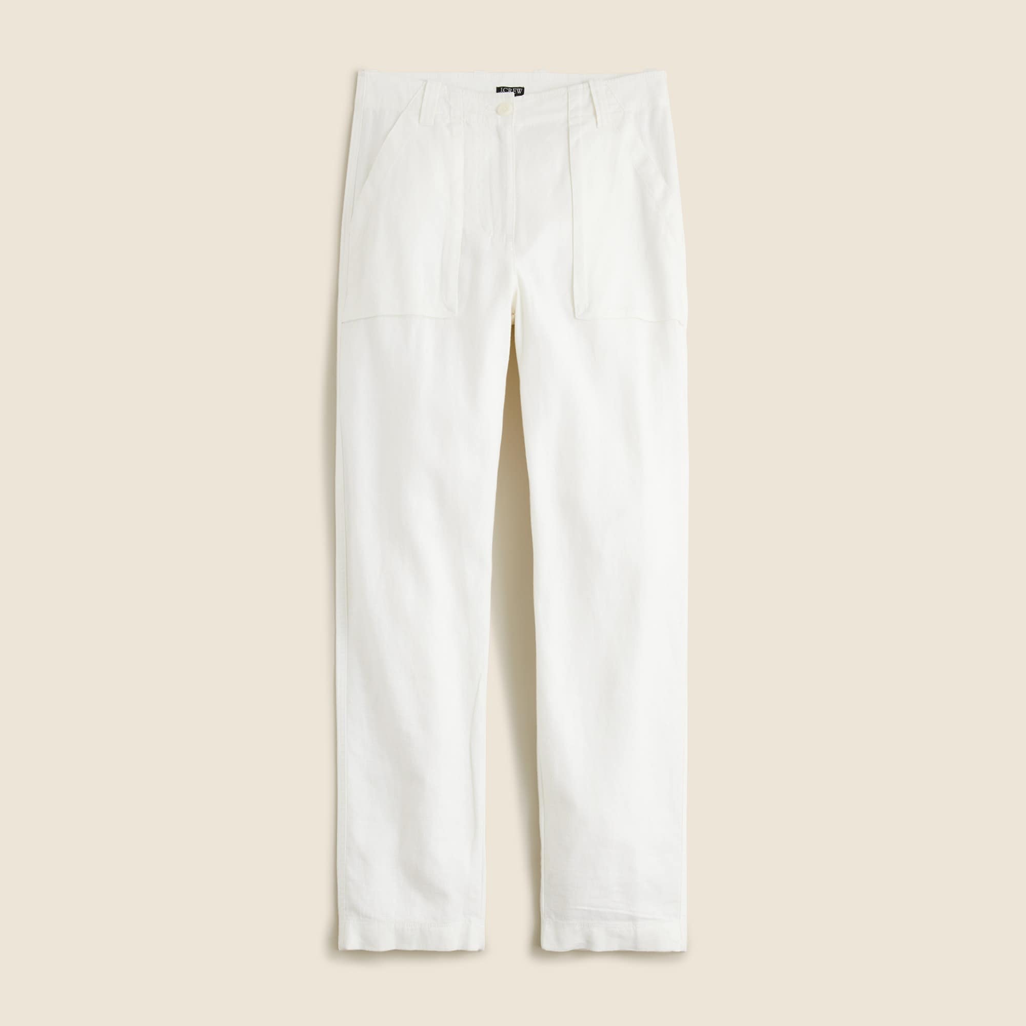  Seaside cargo pant in linen-TENCEL&trade; lyocell blend