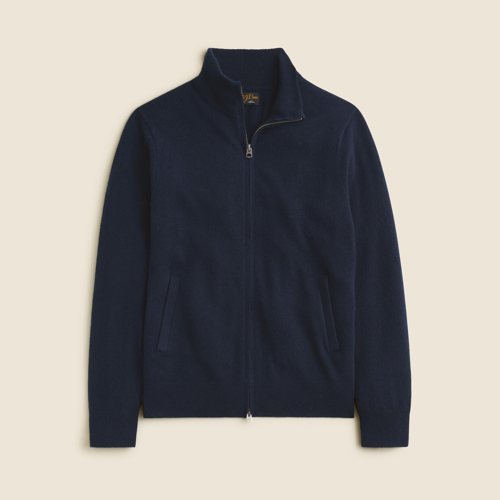 mens Cashmere full-zip sweater