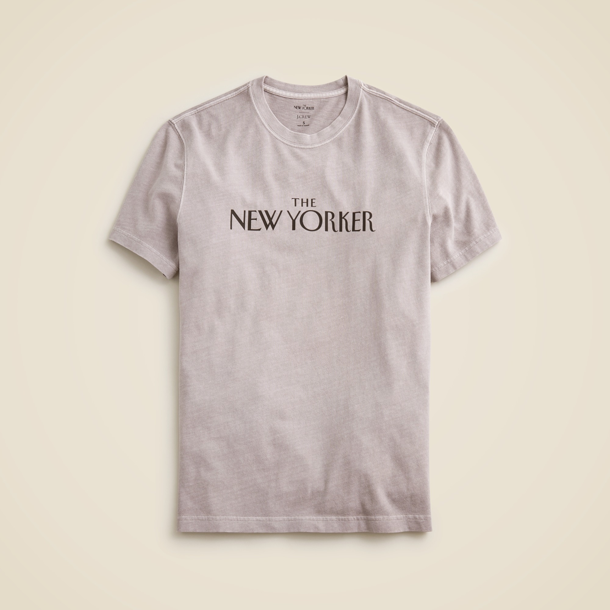  The New Yorker X J.Crew vintage-wash cotton graphic T-shirt