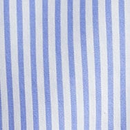 Secret Wash cotton poplin shirt in stripe SOO STRIPE CORNFLOWER B