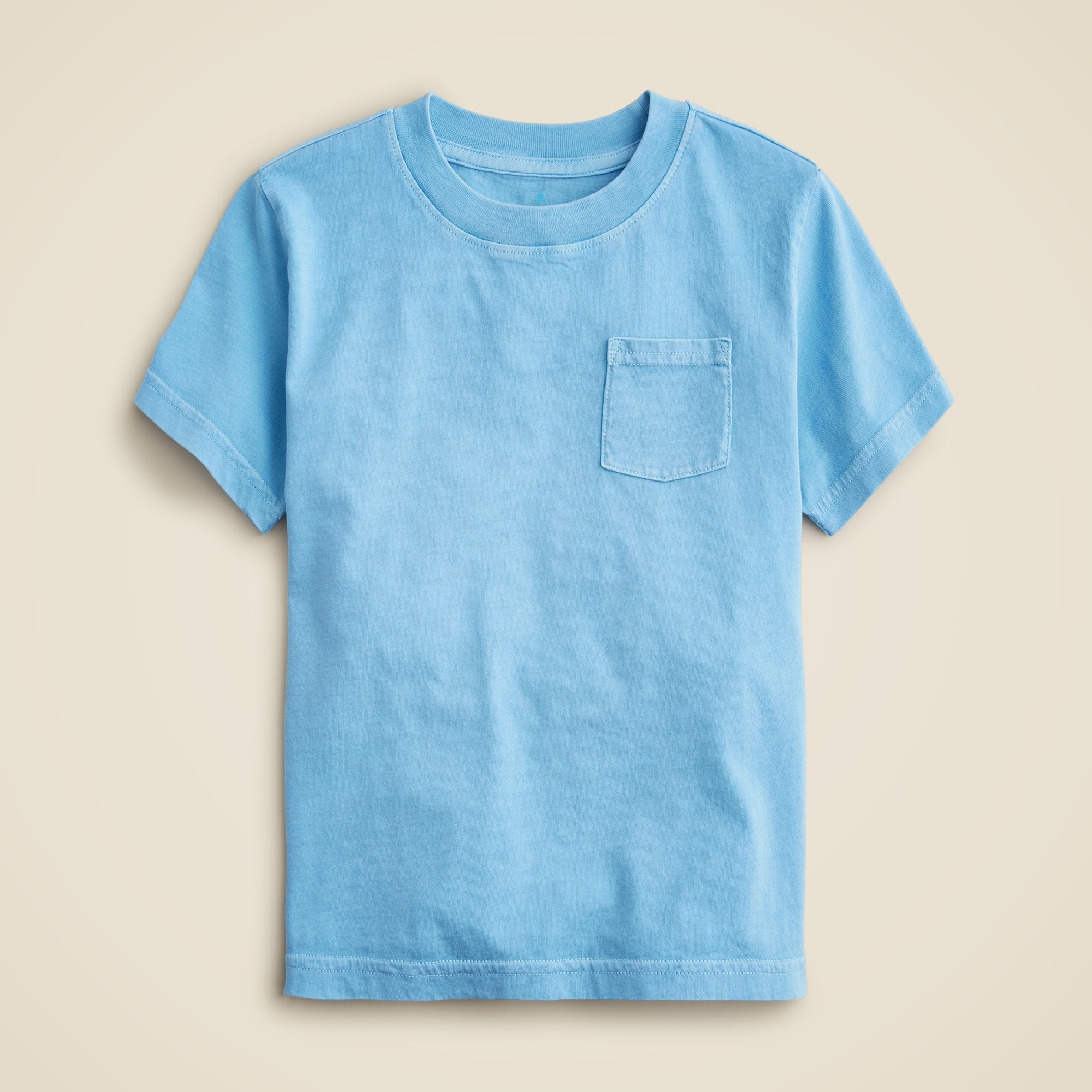 boys Kids' new garment-dyed pocket T-shirt