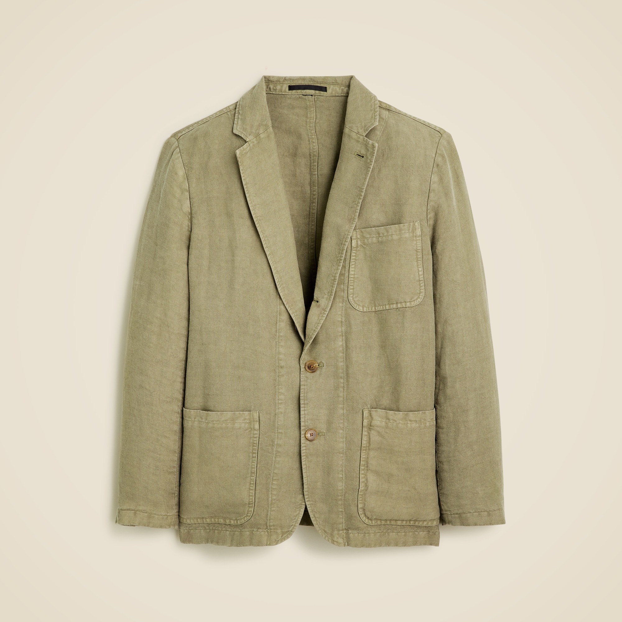 mens Crosby Classic-fit chore blazer in Italian linen