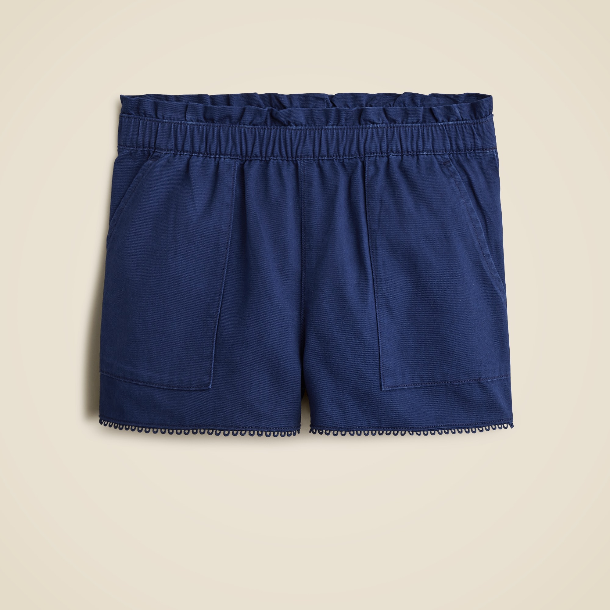  Girls' fresco short in twill