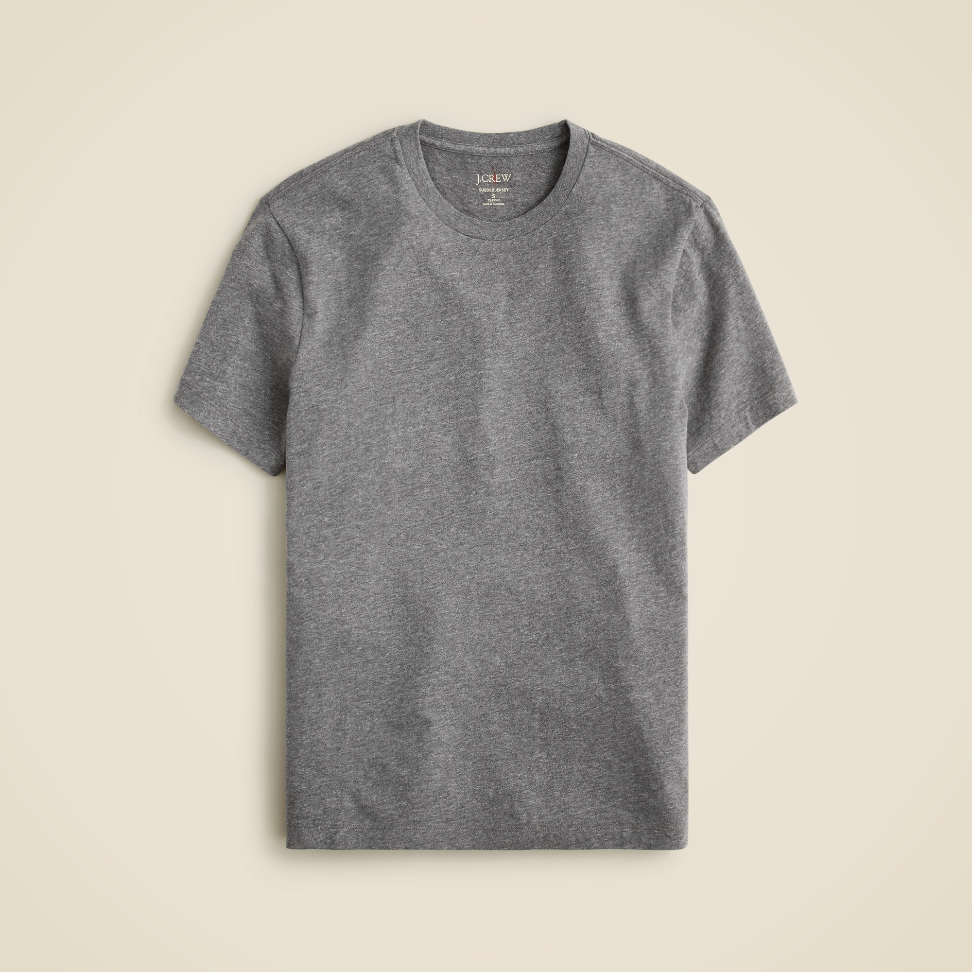 mens Sueded cotton T-shirt