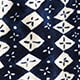 Terry cloth polo shirt in print DIAMOND BLOCK NAVY IVOR