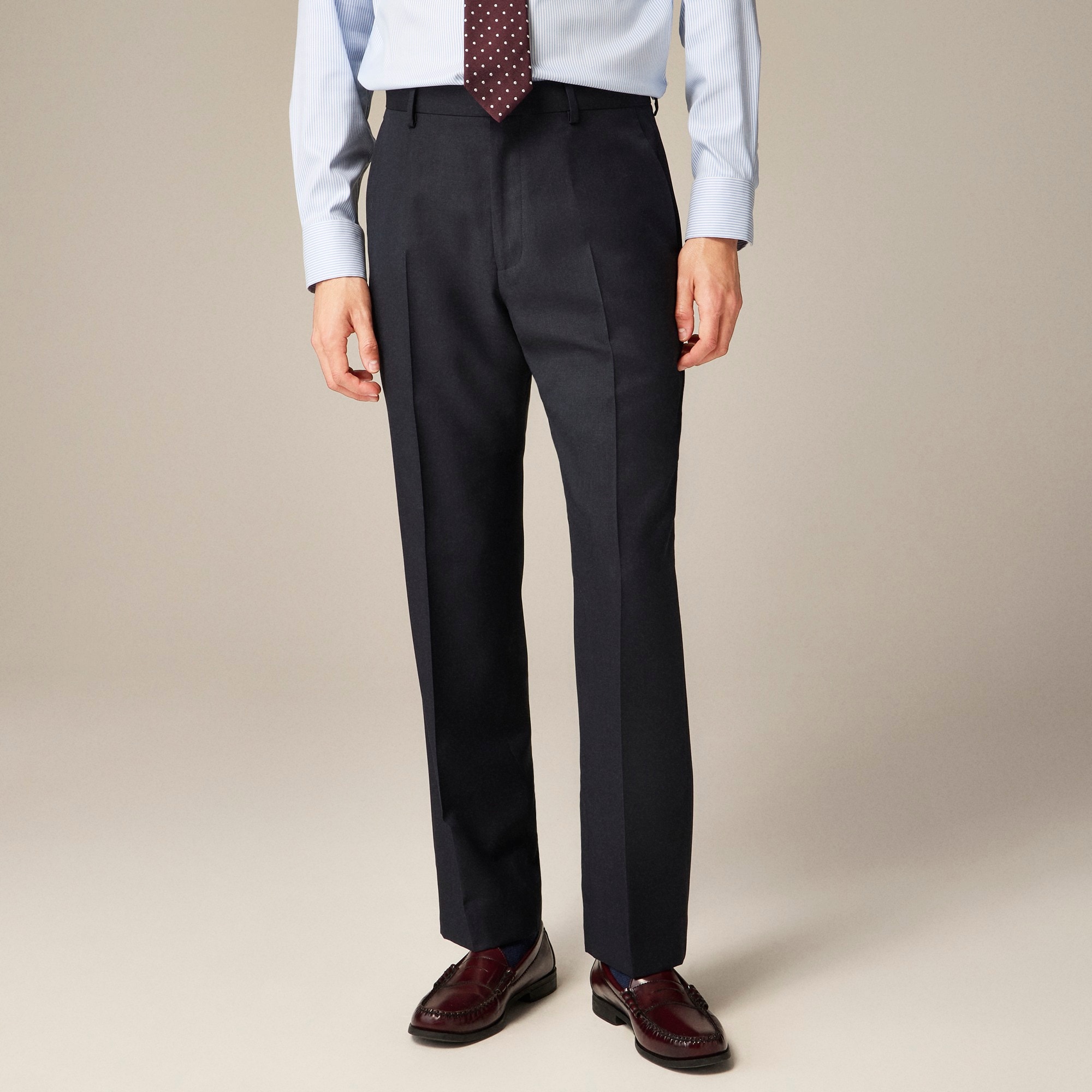 mens Crosby Classic-fit suit pant in Italian worsted wool