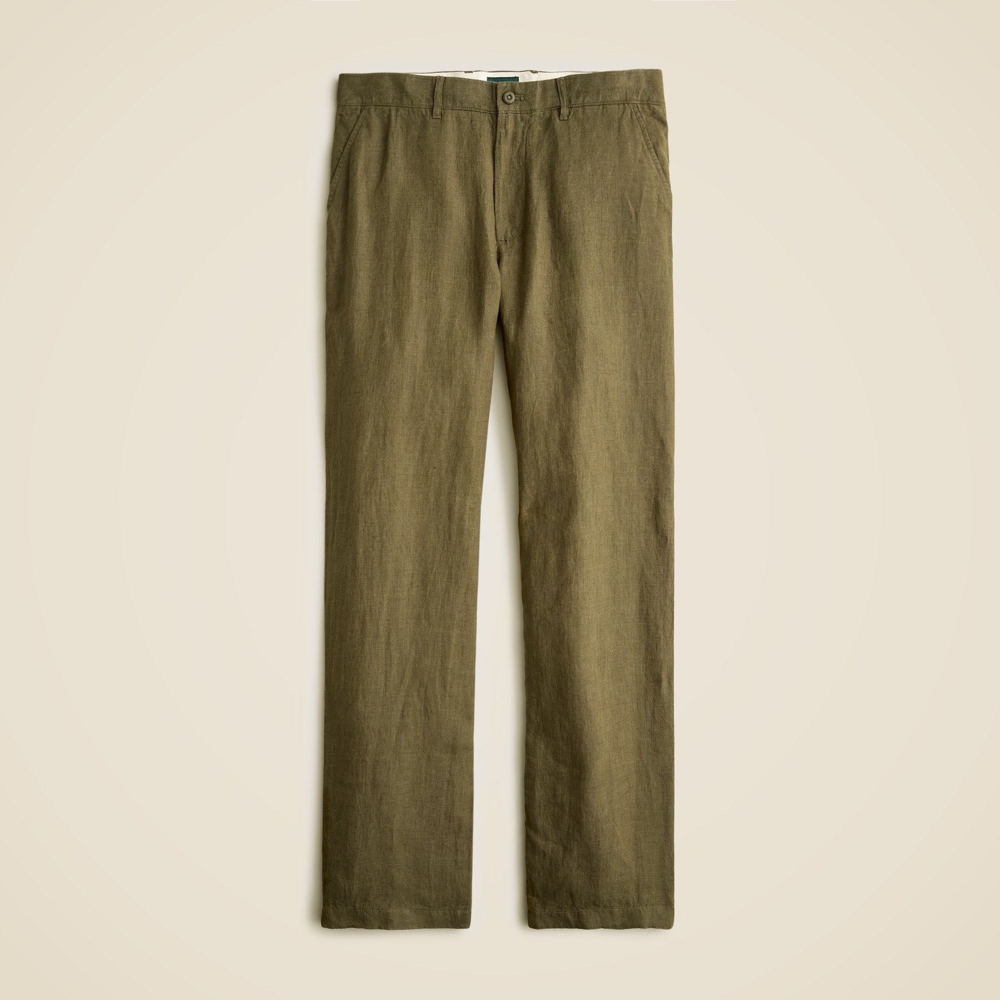  Classic-fit linen trouser