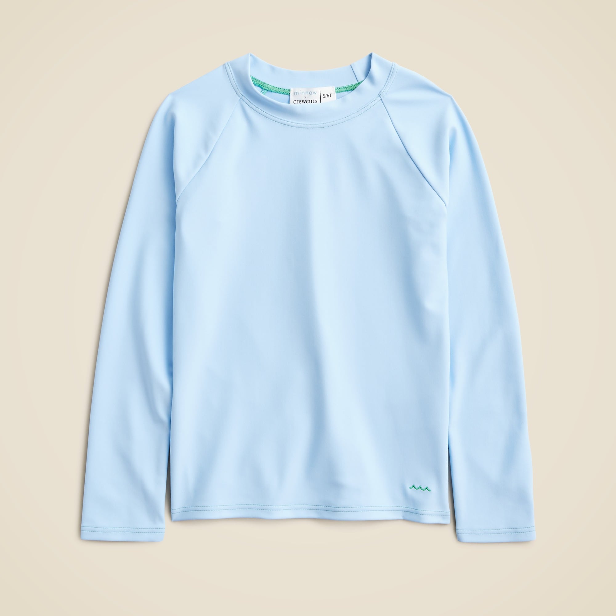  minnow&trade; X Crewcuts kids' rash guard with UPF 50+