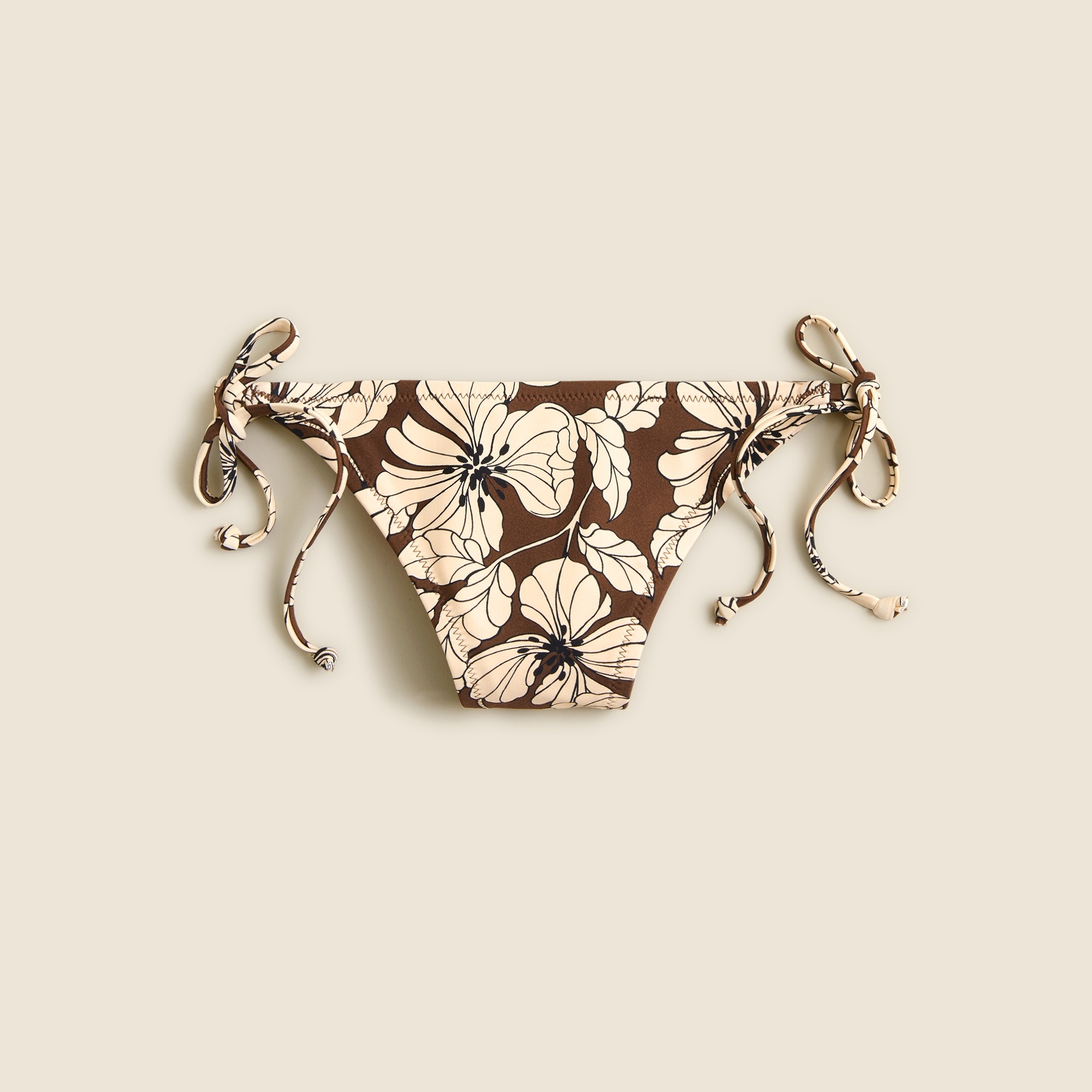 womens String hipster bikini bottom in floral