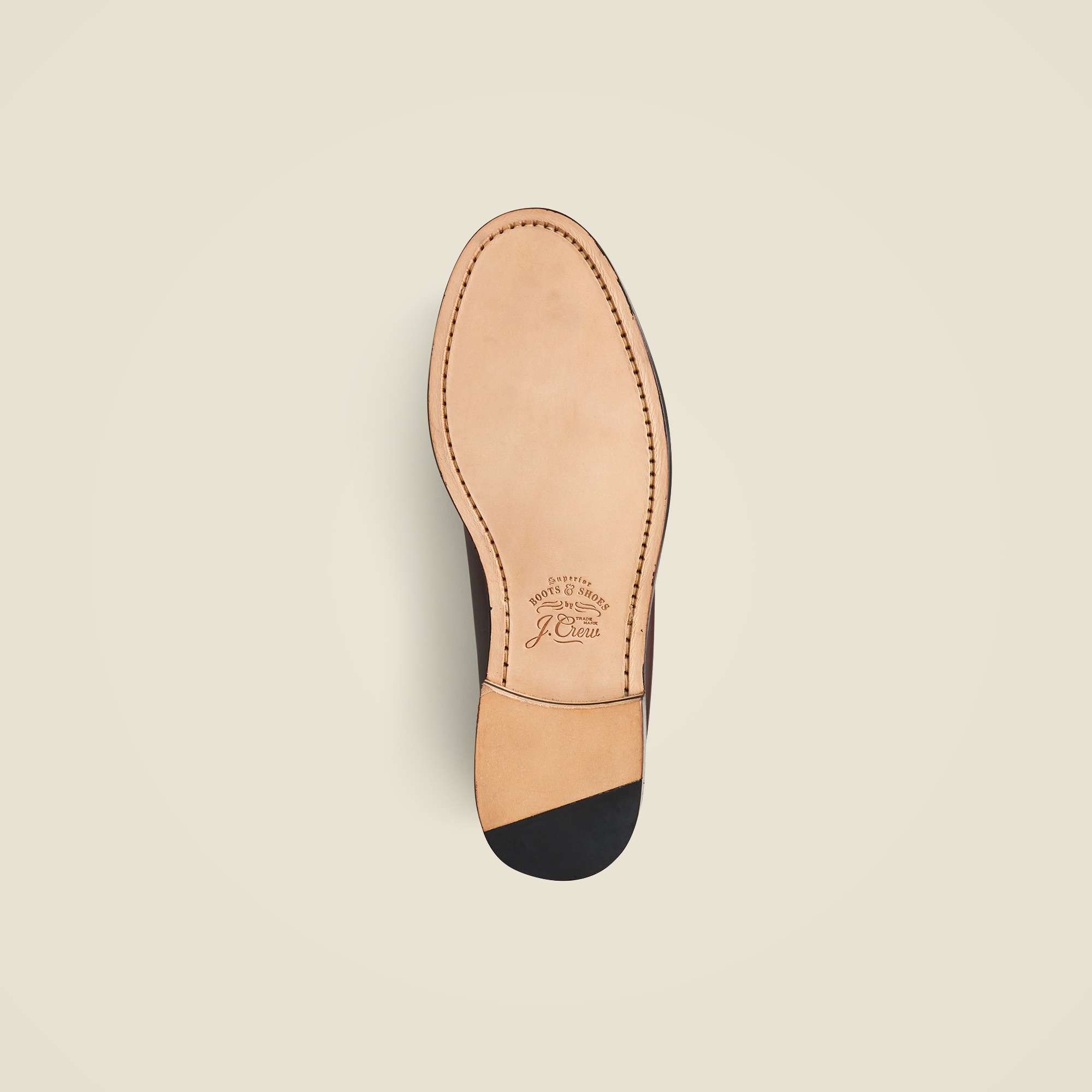 Camden kiltie tassel loafers in English leather