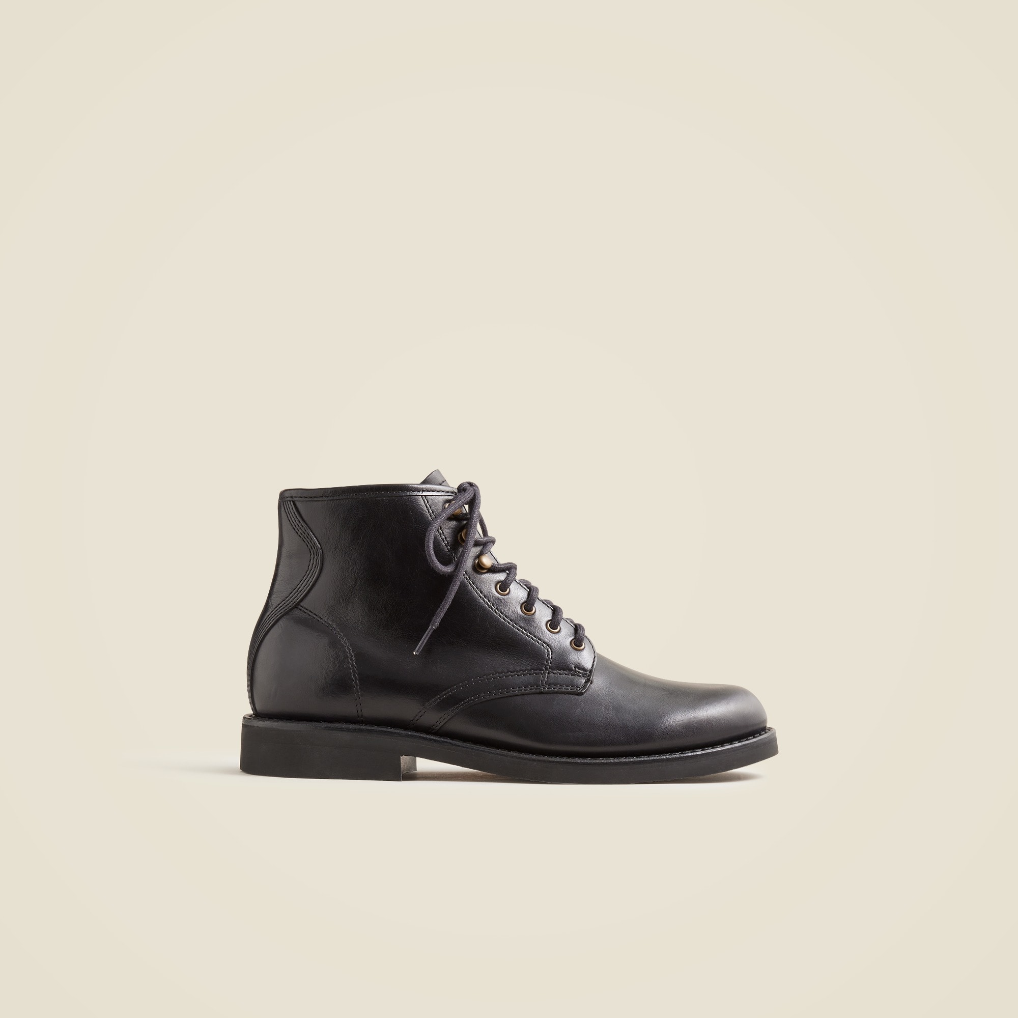 Field boots in English leather