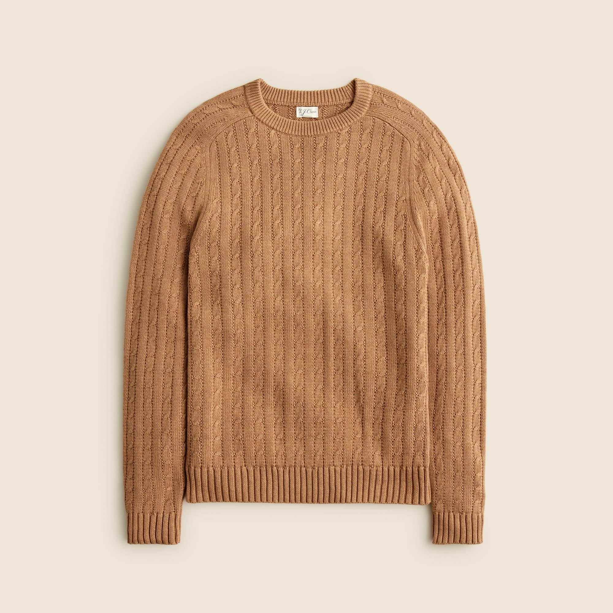 mens Heritage cotton cable-knit sweater