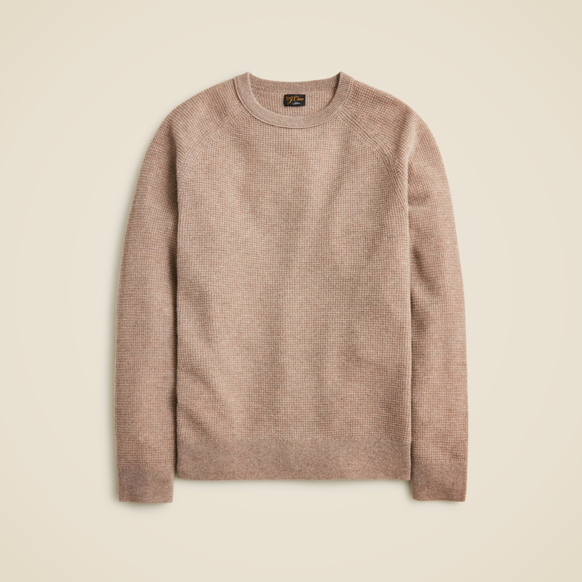 mens Cashmere waffle sweater