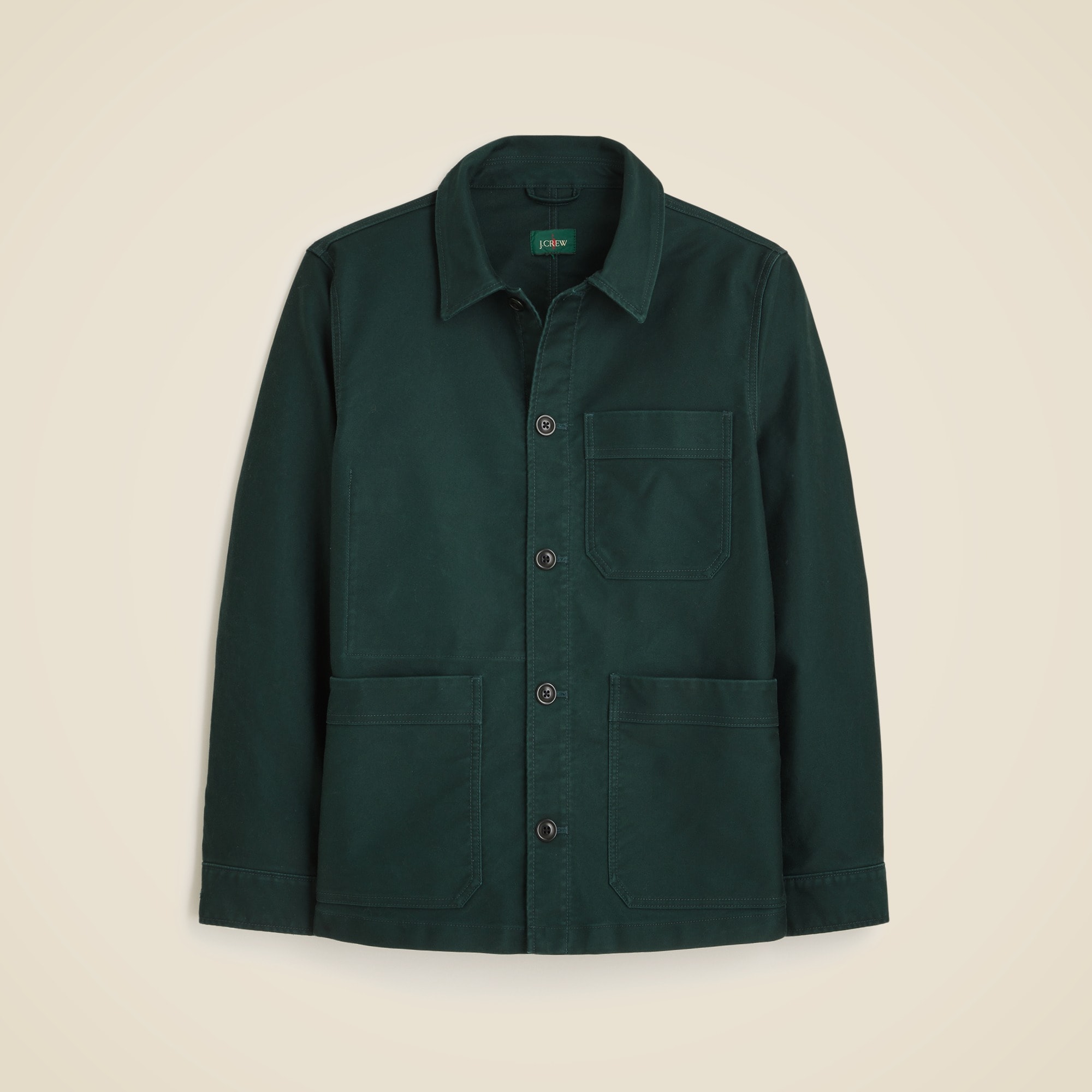 mens Cotton moleskin chore jacket