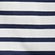 Kids' long-sleeve striped tee in broken-in-jersey SAILOR STRIPE IVORY EVE