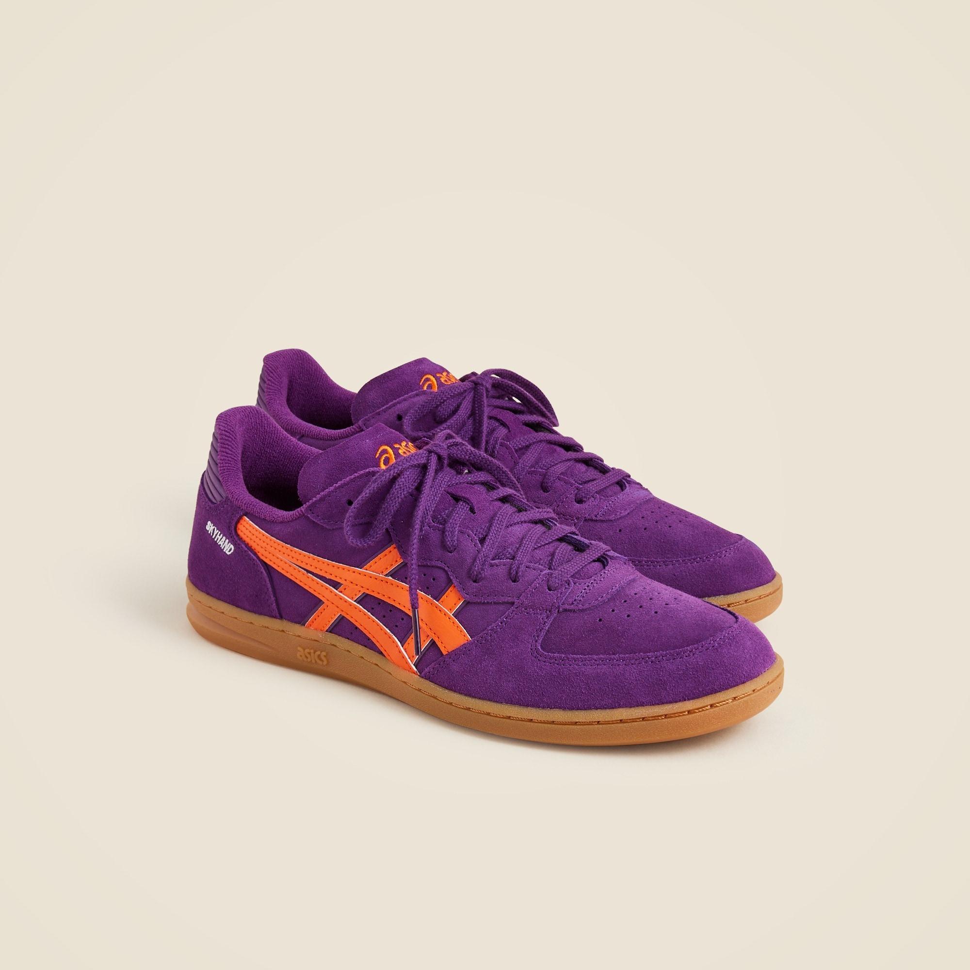 mens ASICS&reg; SKYHAND&trade; OG suede sneakers