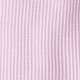 Ribbed cashmere cropped crewneck sweater FROSTY LILAC