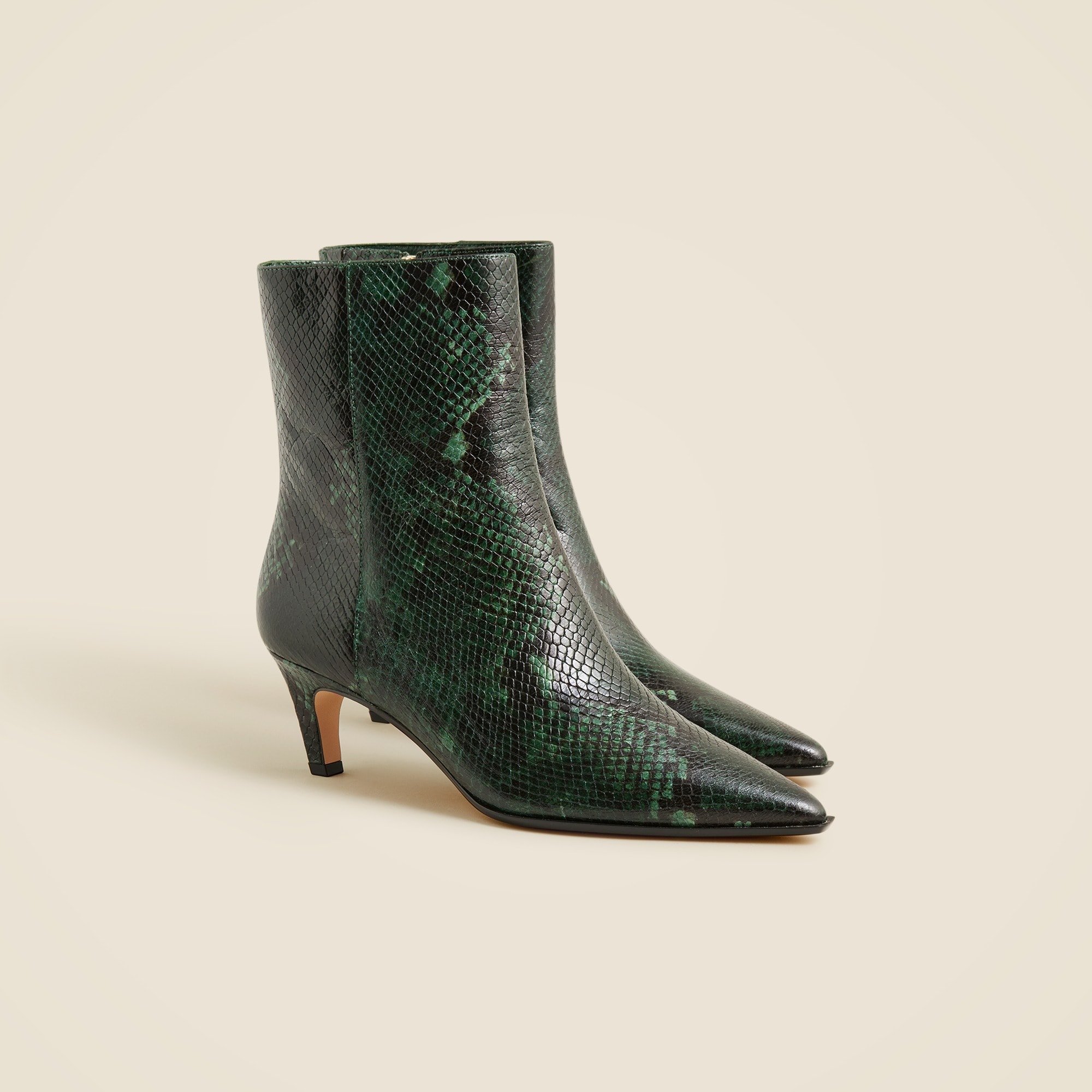  New Stevie ankle boots in snake-embossed Italian leather