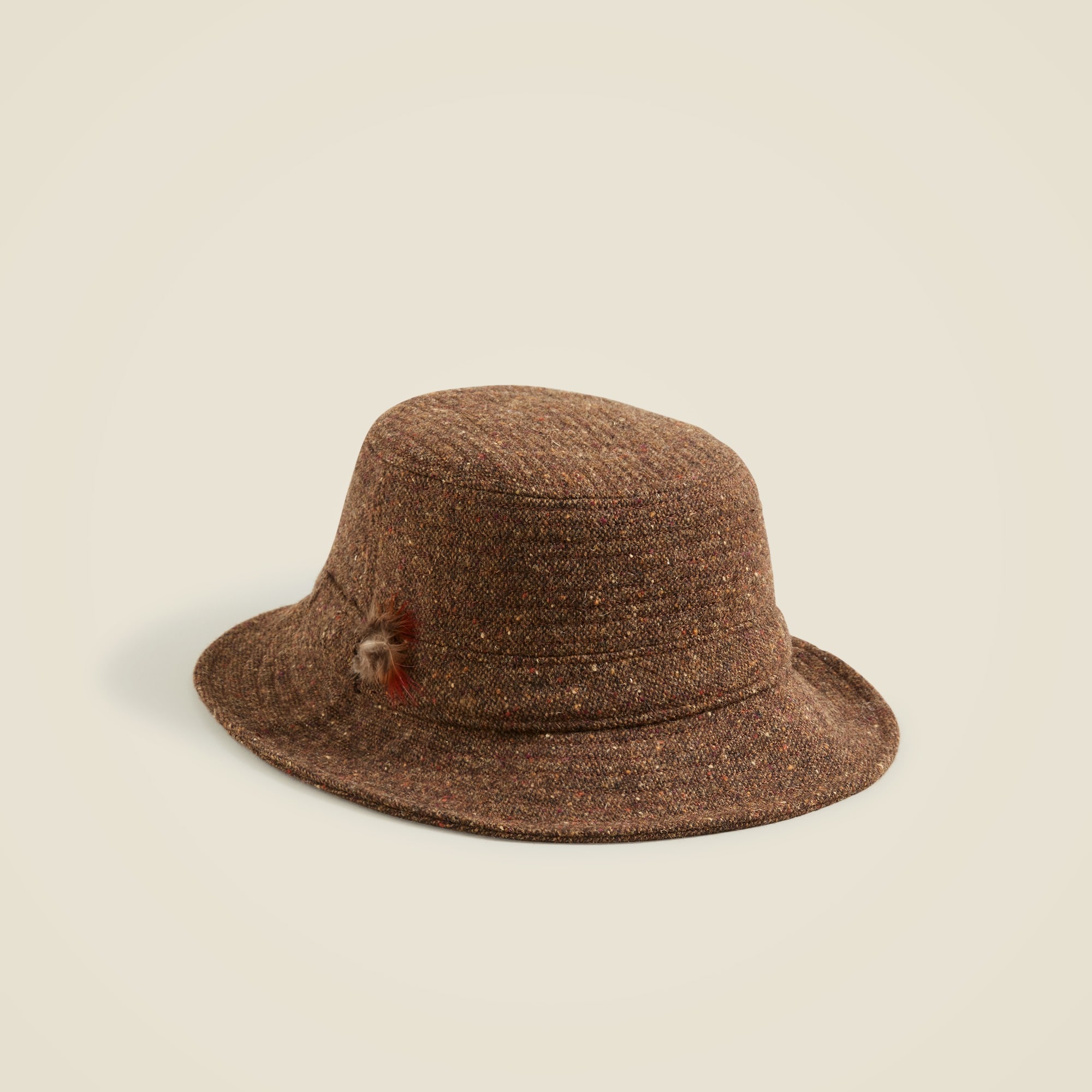 mens Bucket hat in Irish wool