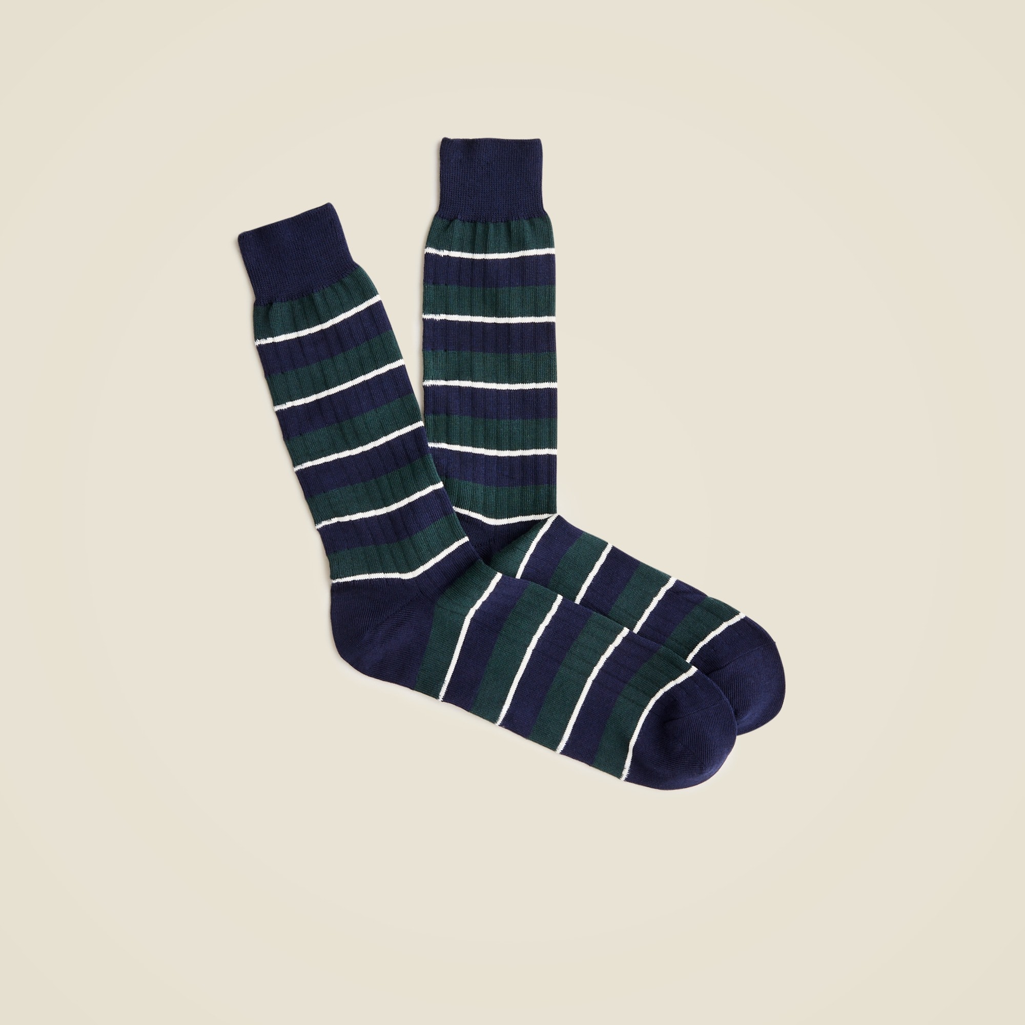 mens Cotton-blend socks in stripe