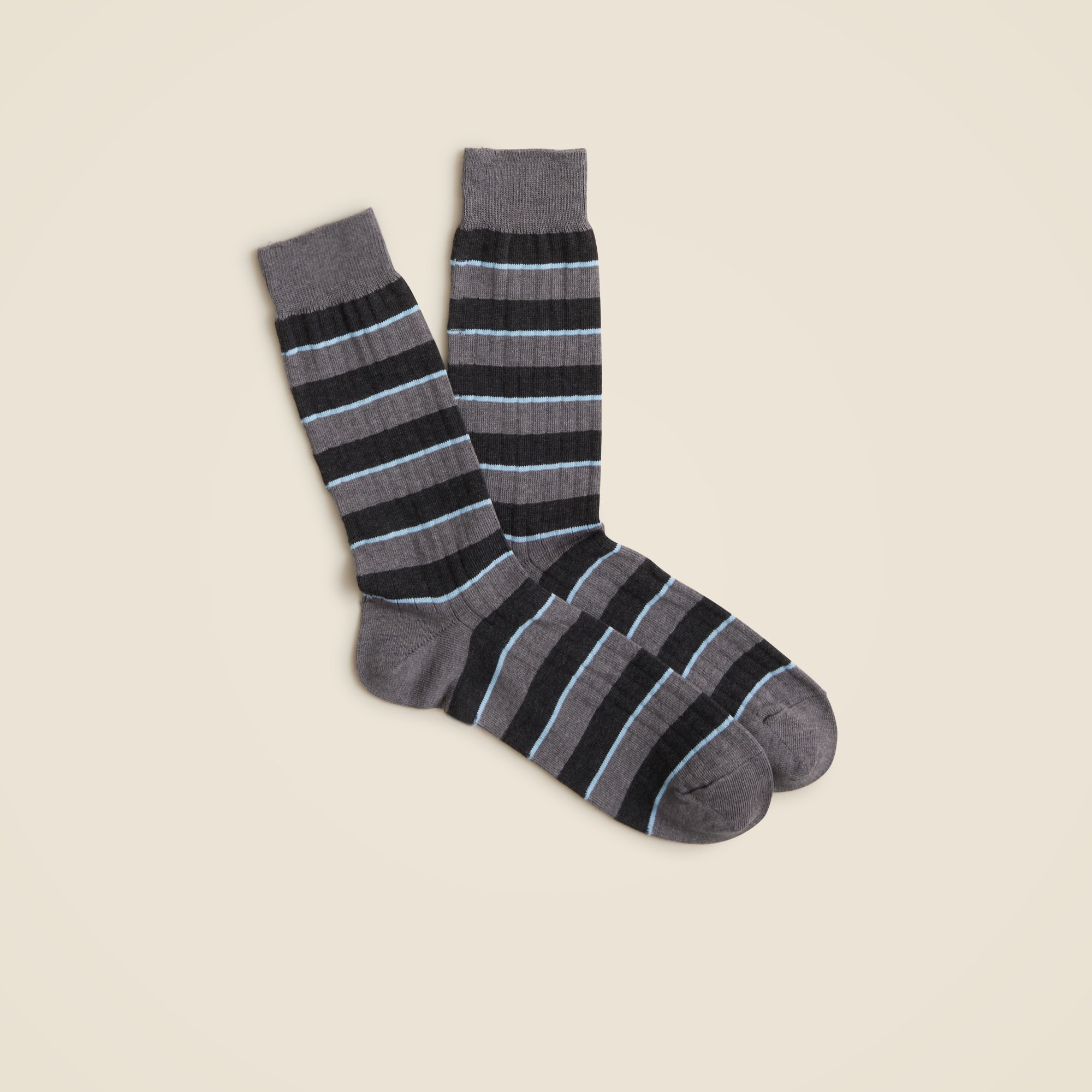 mens Cotton-blend socks in stripe