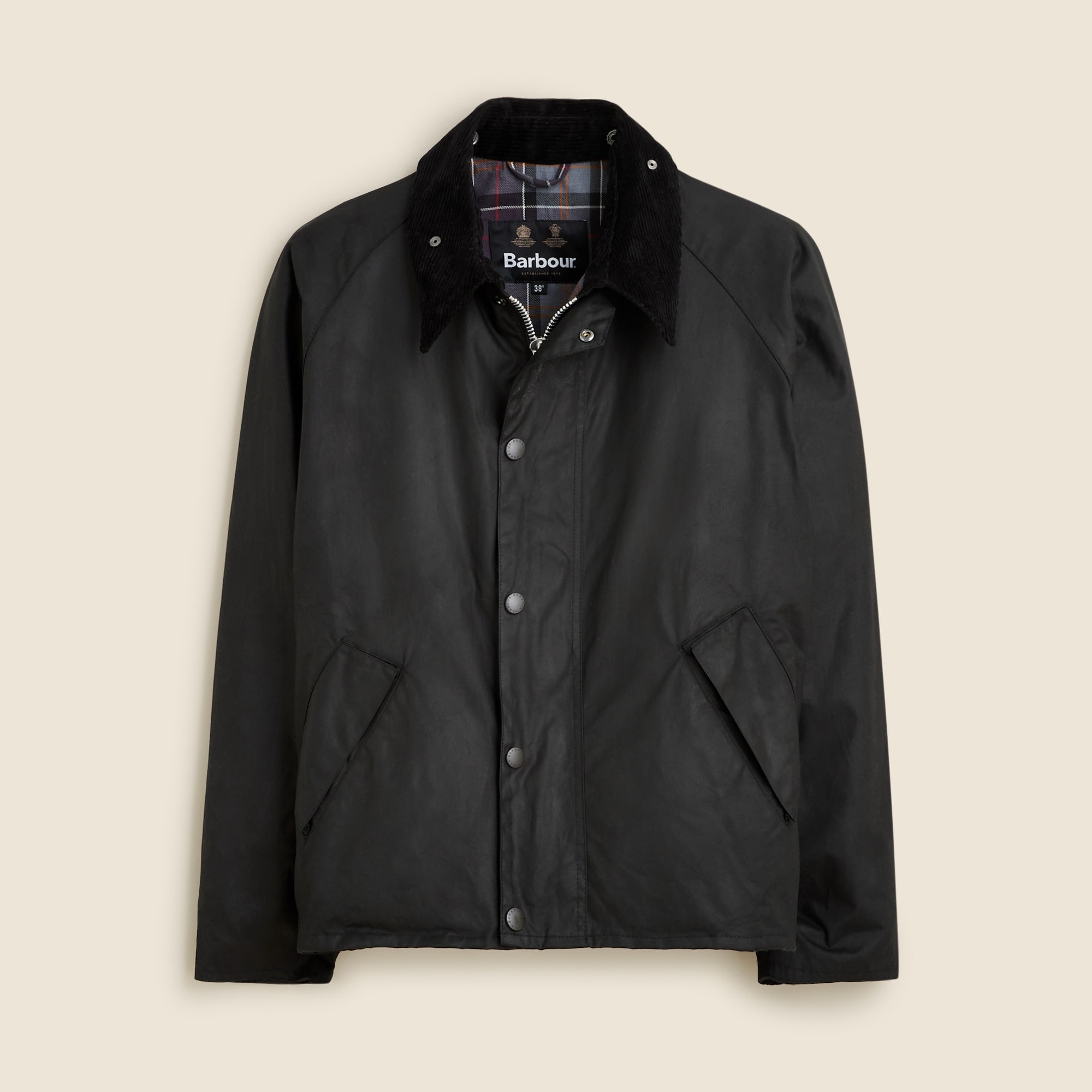 mens Barbour&reg; Transport wax jacket