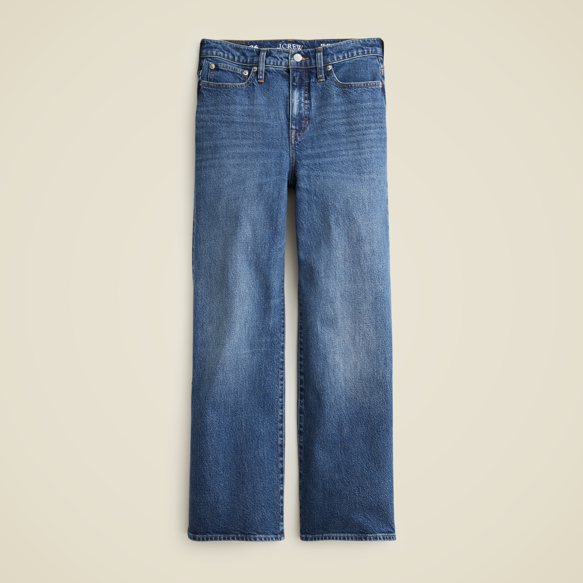 womens High-rise slim wide jean in 1996 semi-stretch