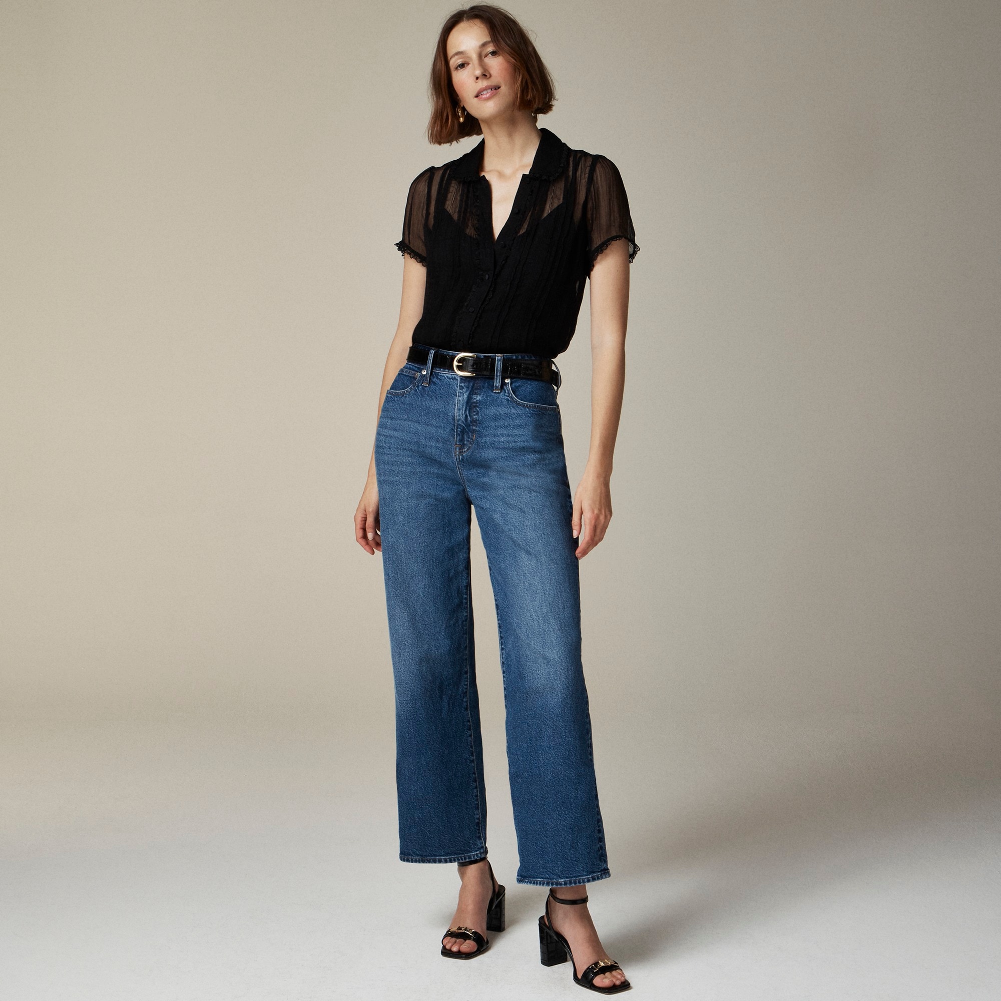 womens Curvy slim-wide jean in 1996 semi-stretch