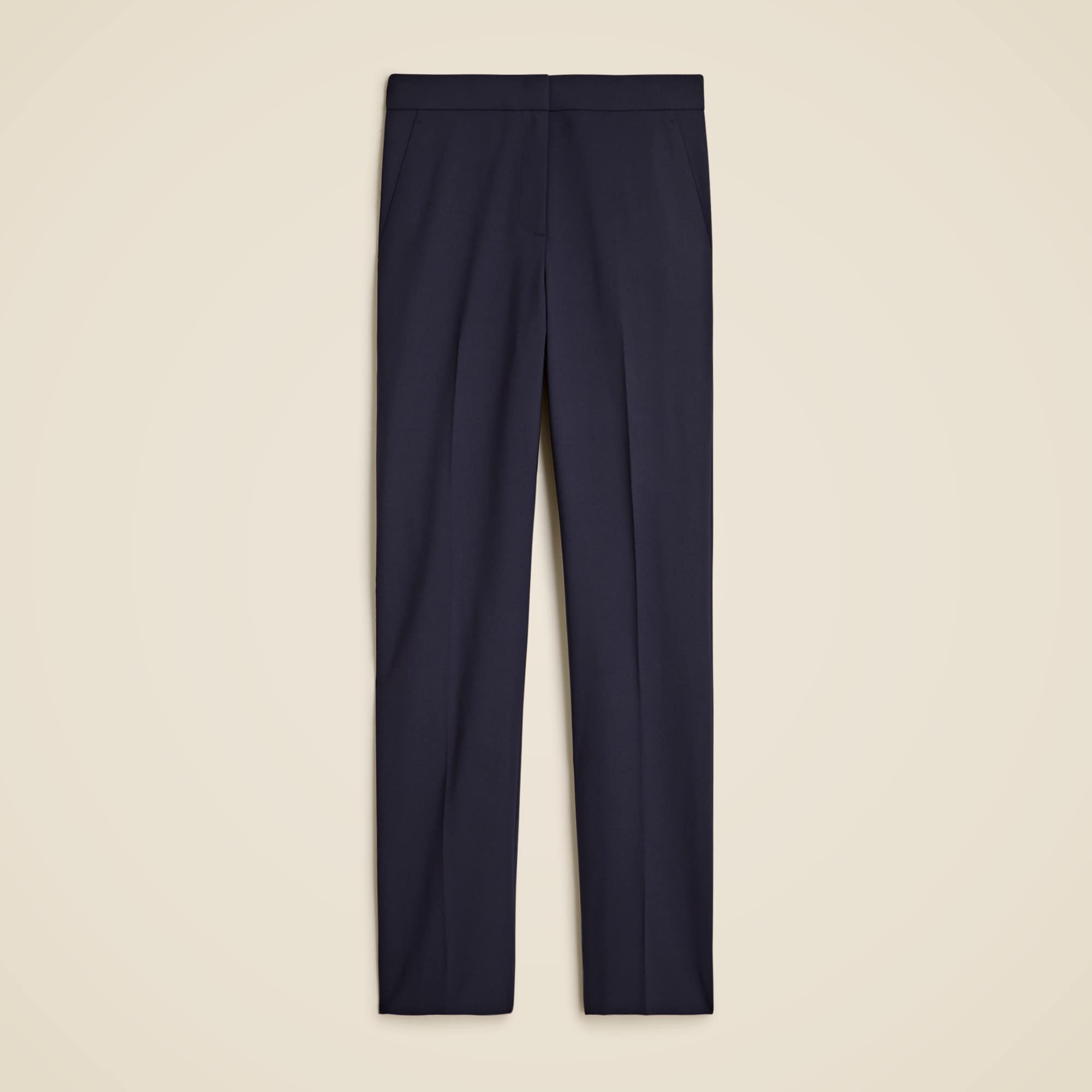 womens Full-length Kate pant in Italian bi-stretch wool blend