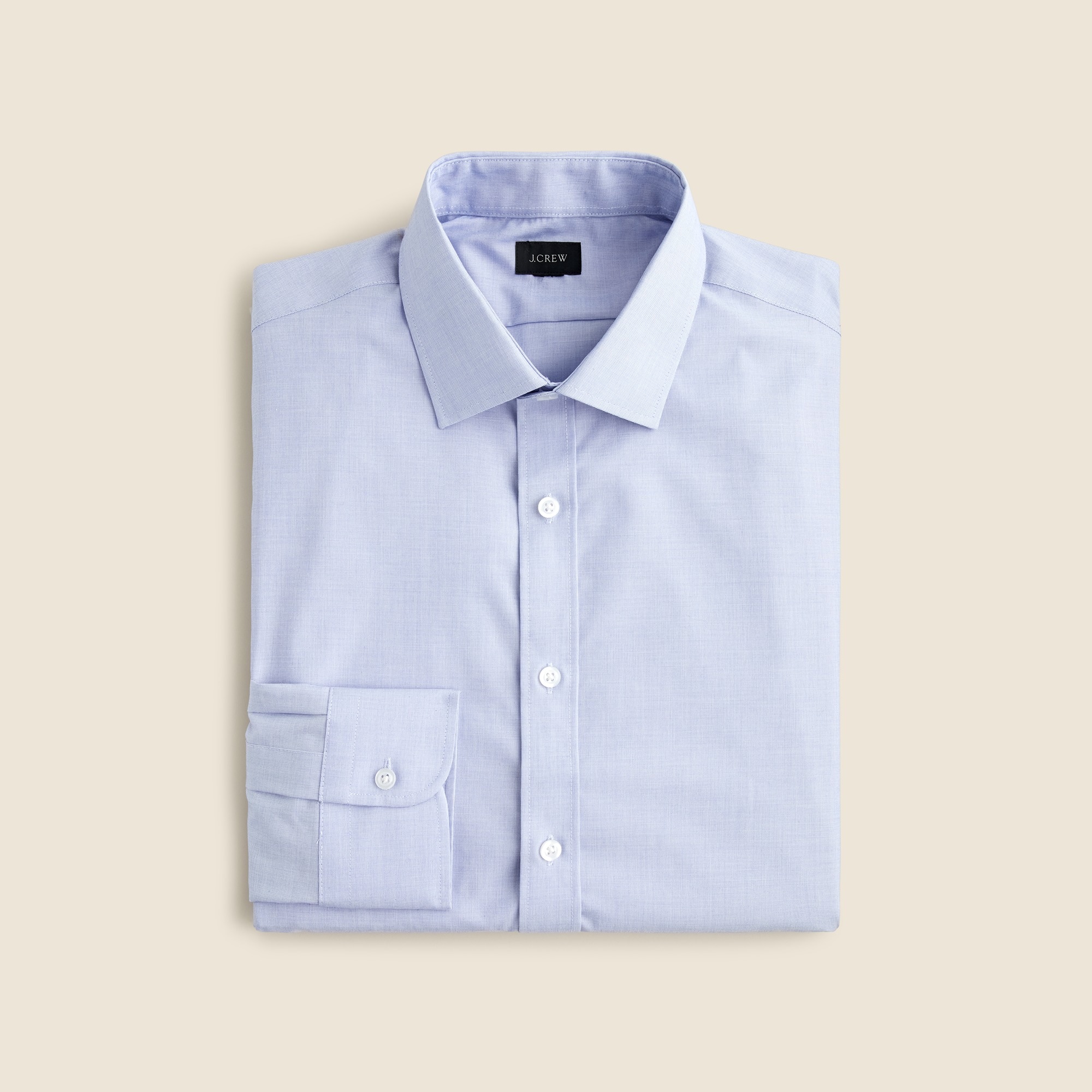 mens Bowery wrinkle-free dress shirt with spread collar